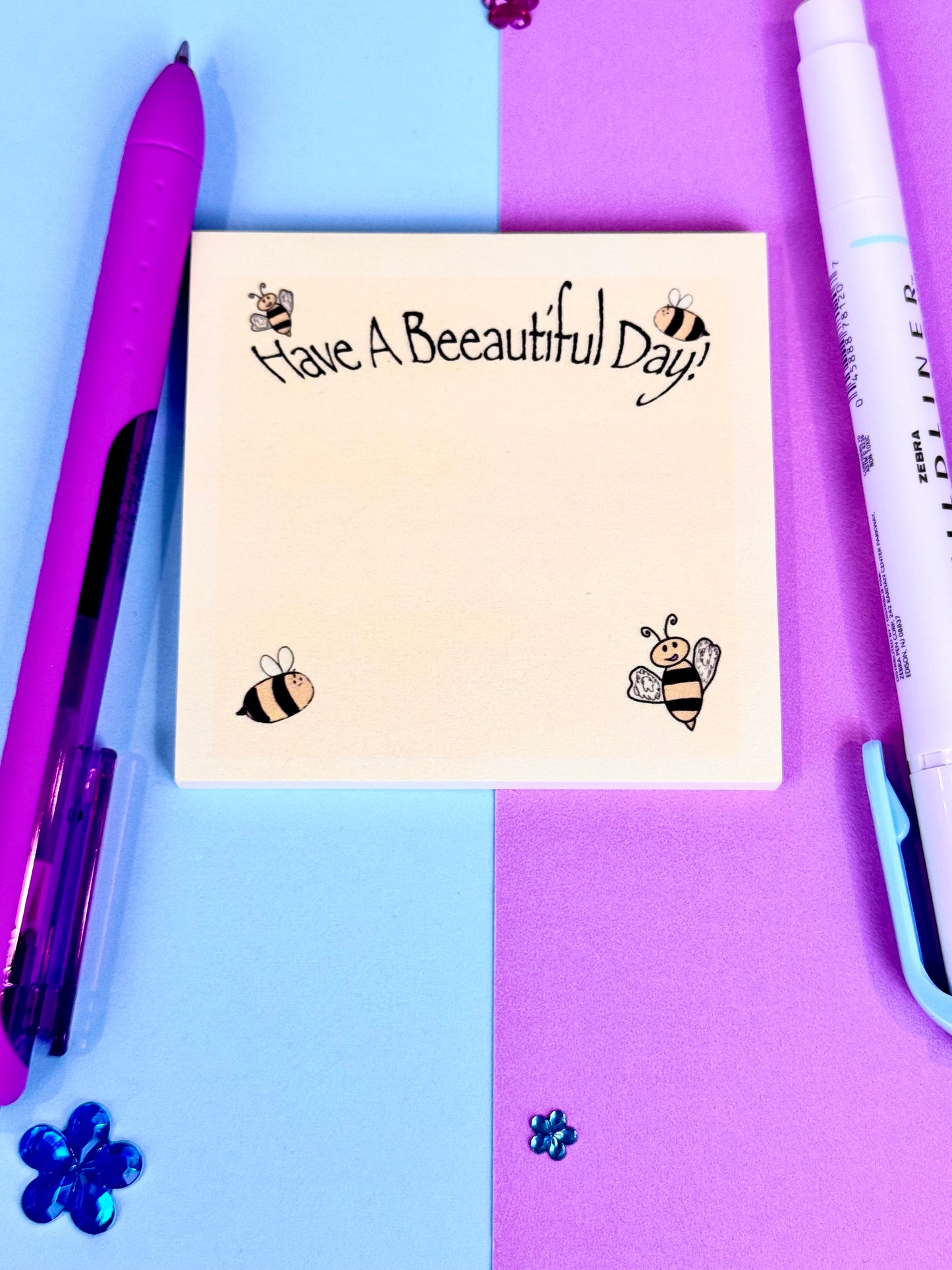 Have a Beeautiful Day Bumblebee Sticky Notes