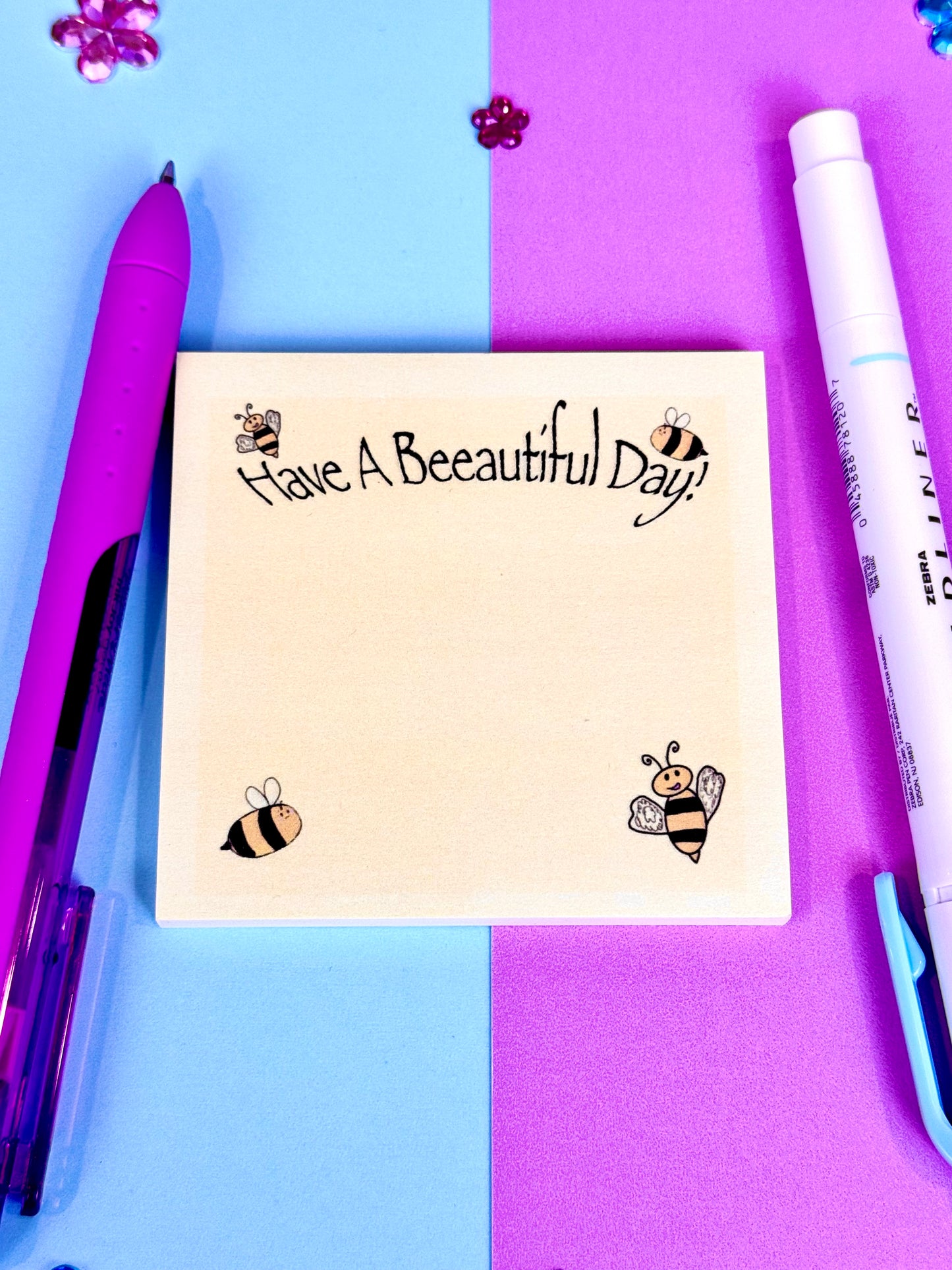 Have a Beeautiful Day Bumblebee Sticky Notes