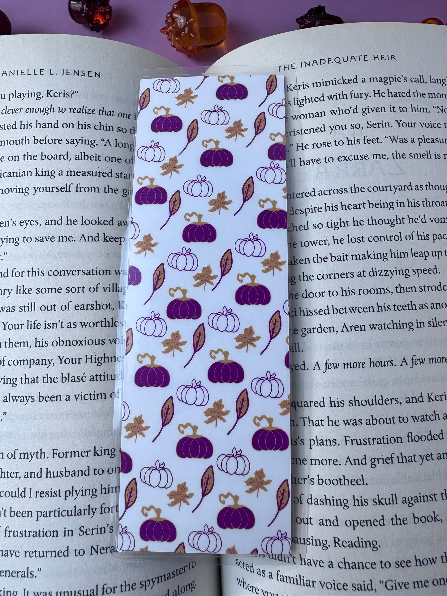 Crisp Fall Days Bookmark Set or Individual: 2x6 Inches, Hand Drawn and Laminated