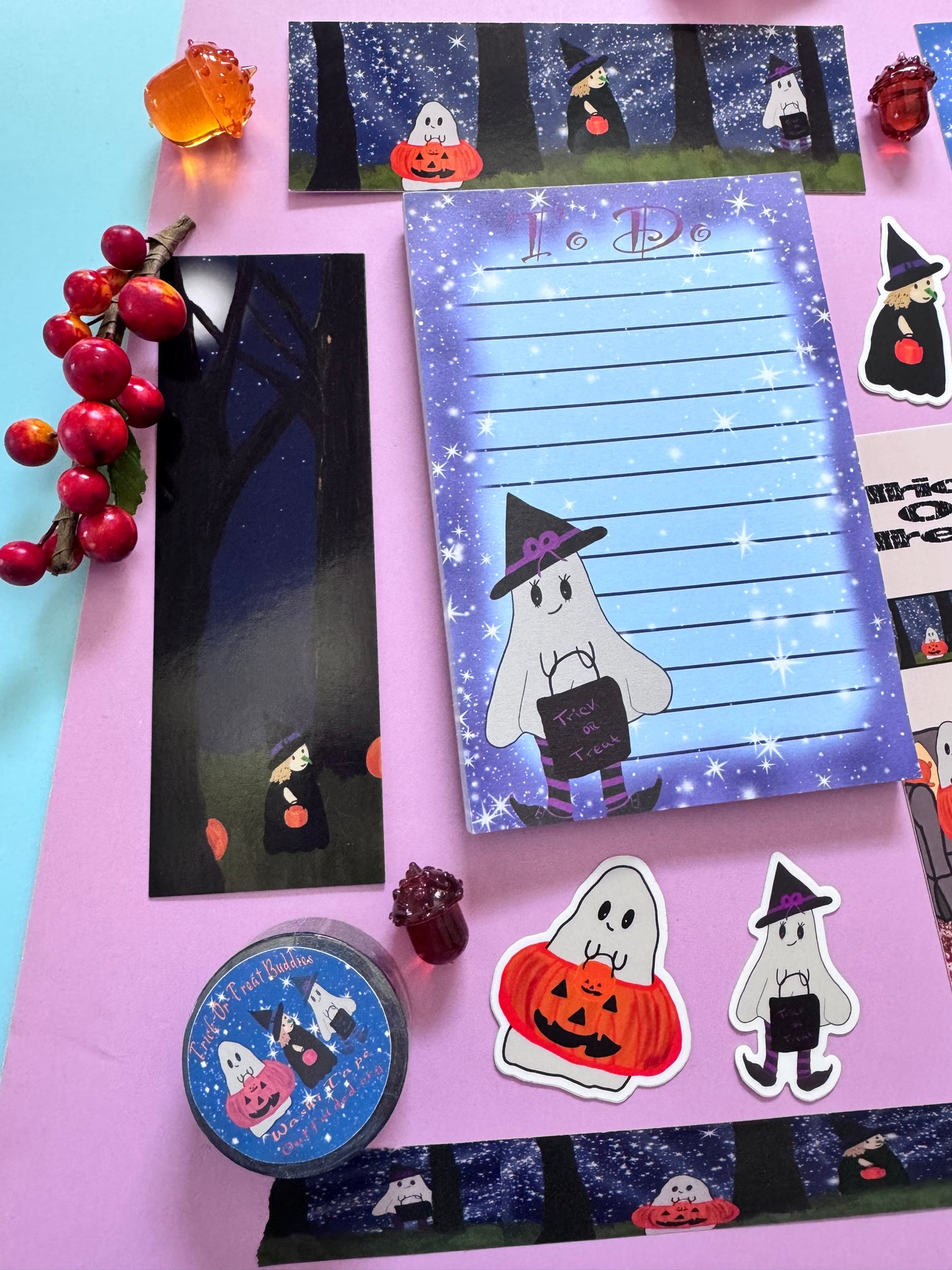Trick Or Treat Buddies Stationery Gift Set