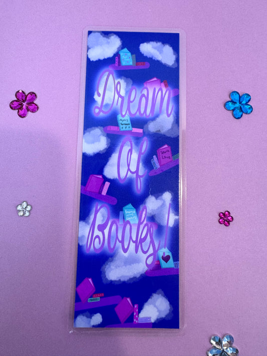 Dreamy Bookmark For Book Lovers - Floating Bookshelves For Readers