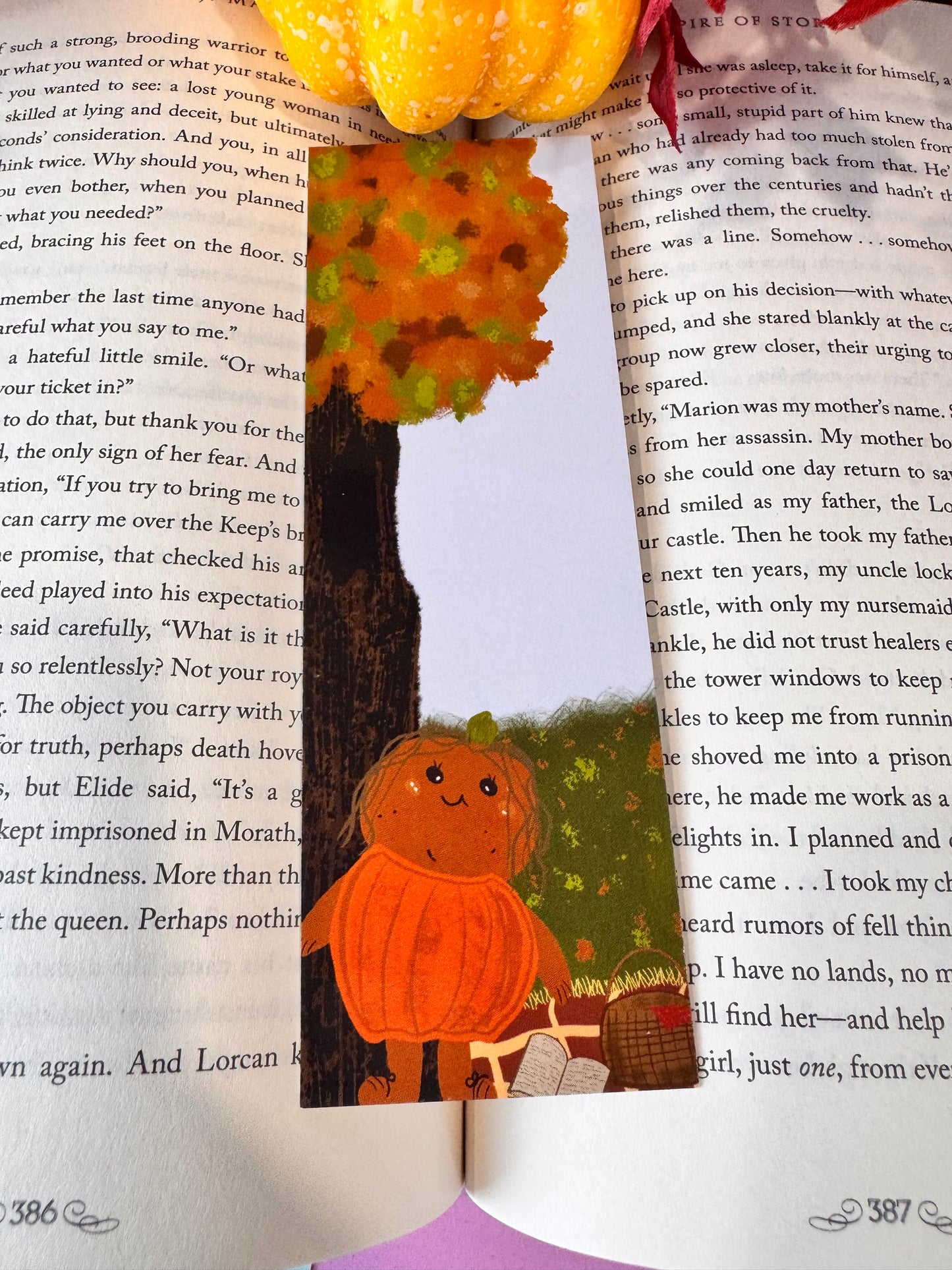 Fall Bookmark Collection: Patch's Picnic, Fall Into A Good Book, Get Lost In The Fantasy Kawaii Mushroom. Buy one or buy them all!