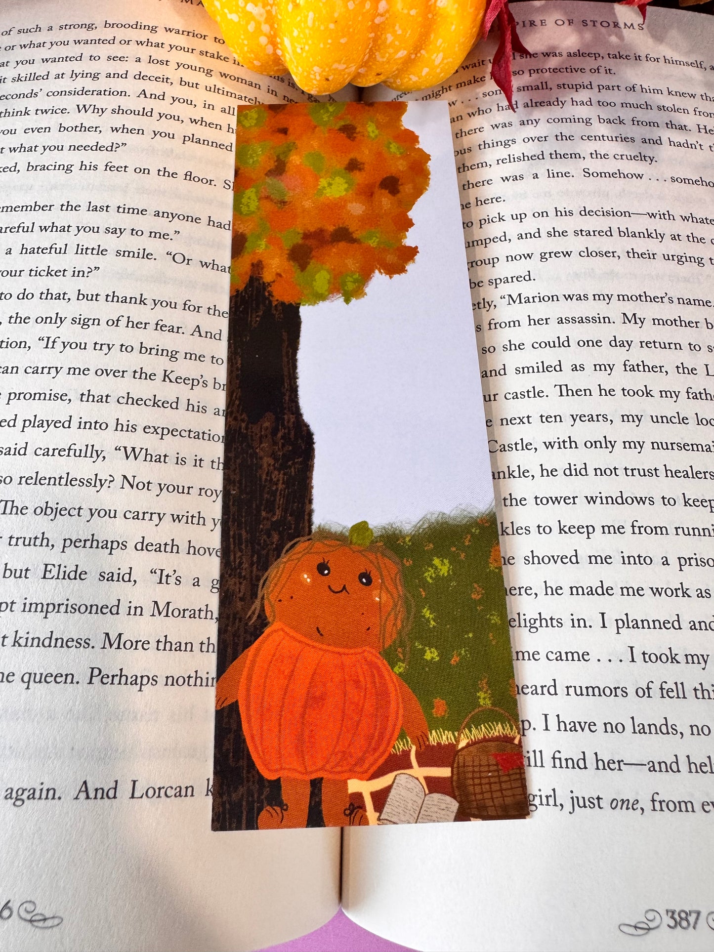 Fall Bookmark Collection: Patch's Picnic, Fall Into A Good Book, Get Lost In The Fantasy Kawaii Mushroom. Buy one or buy them all!