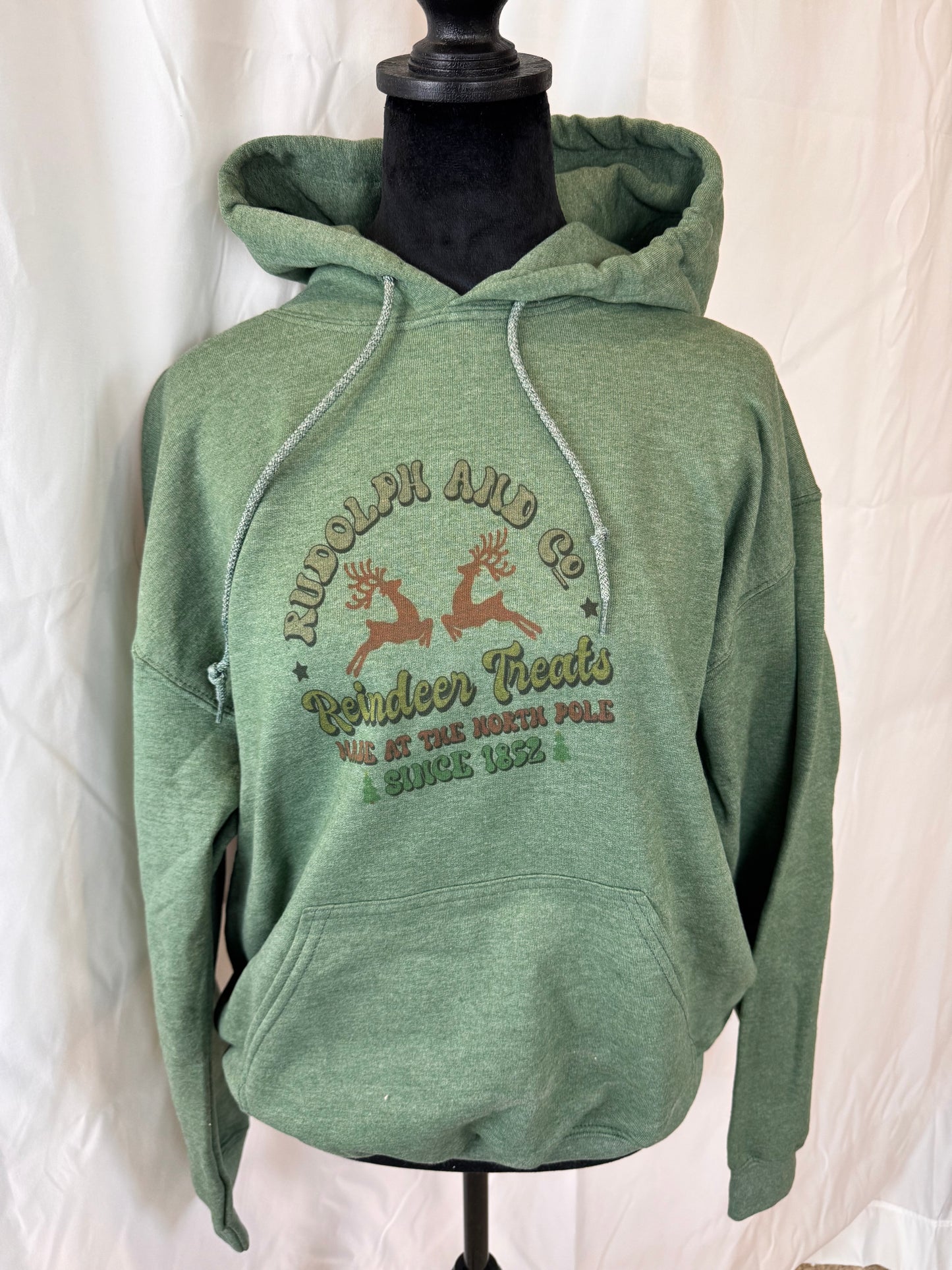 Reindeer Treats Company Holiday Sweatshirt, Christmas Sublimation Shirts