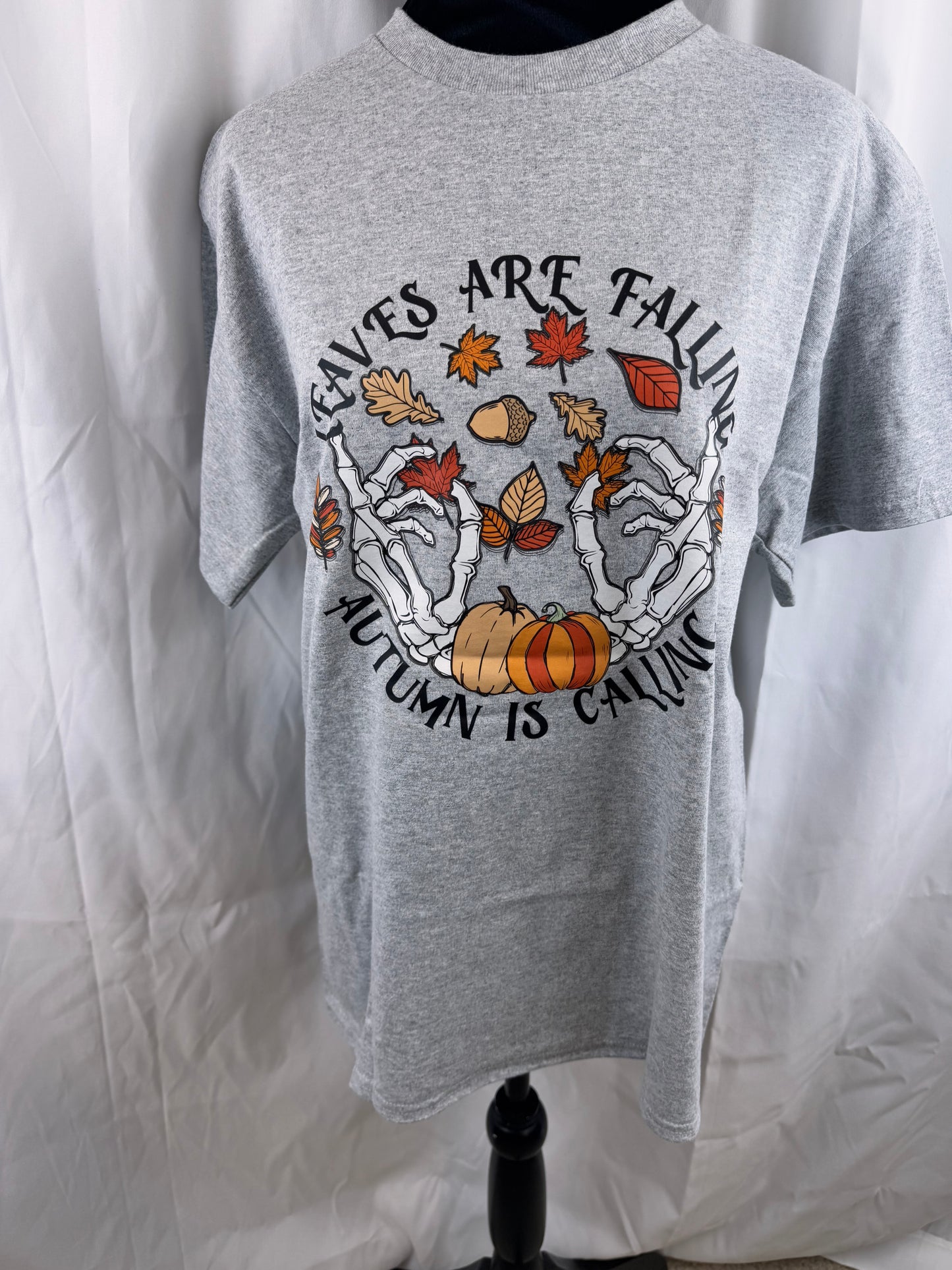 Leaves Are Falling Autumn Is Calling Seasonal T-shirt