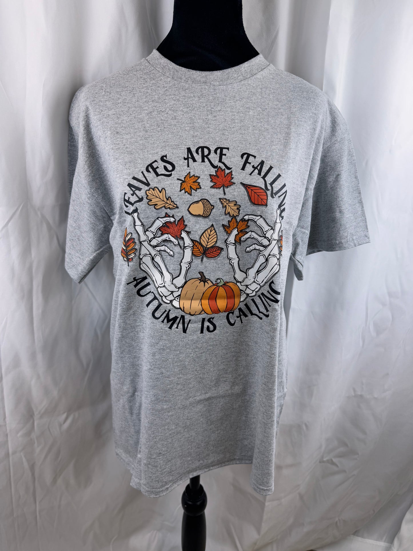 Leaves Are Falling Autumn Is Calling Seasonal T-shirt