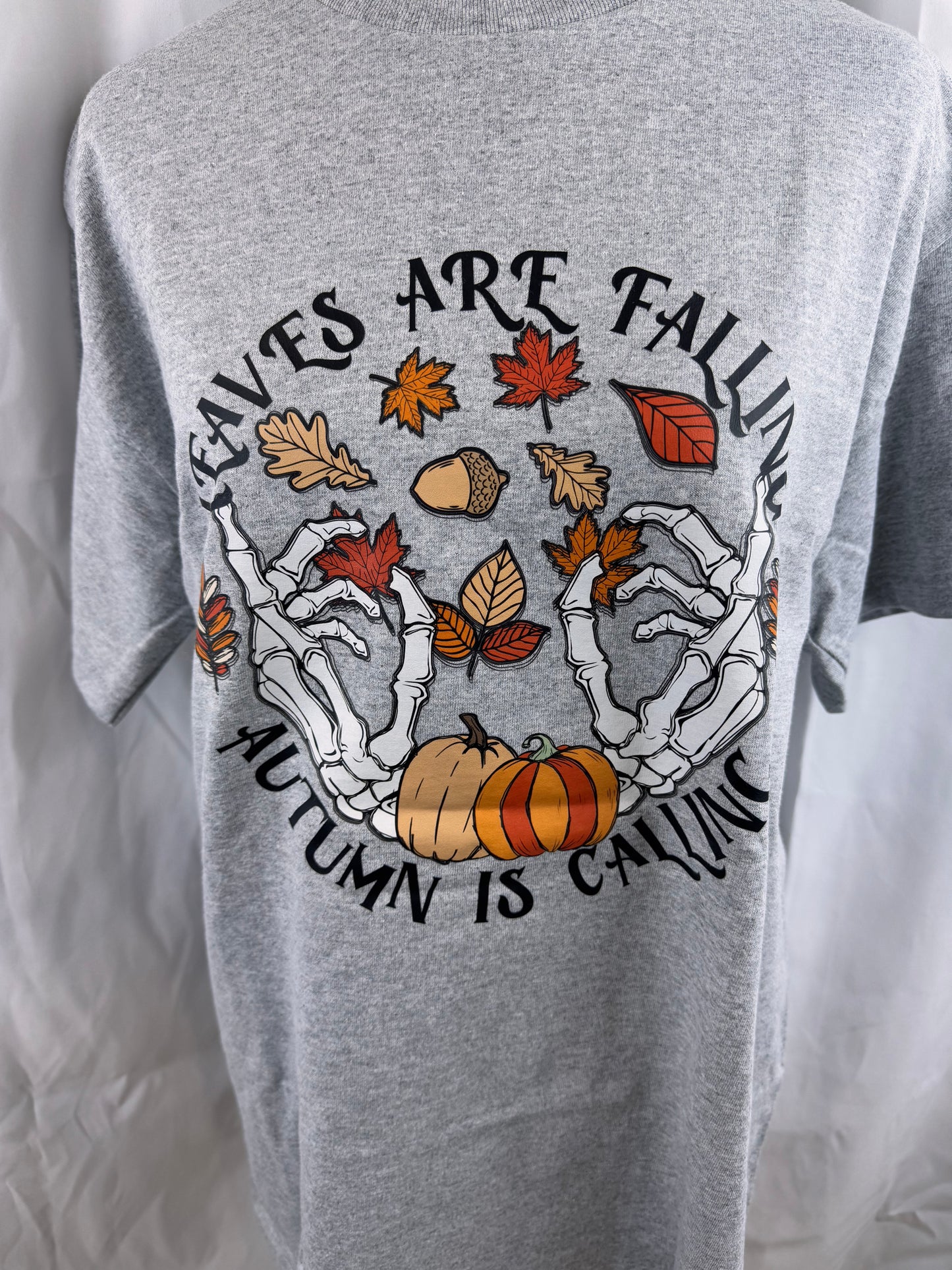 Leaves Are Falling Autumn Is Calling Seasonal T-shirt