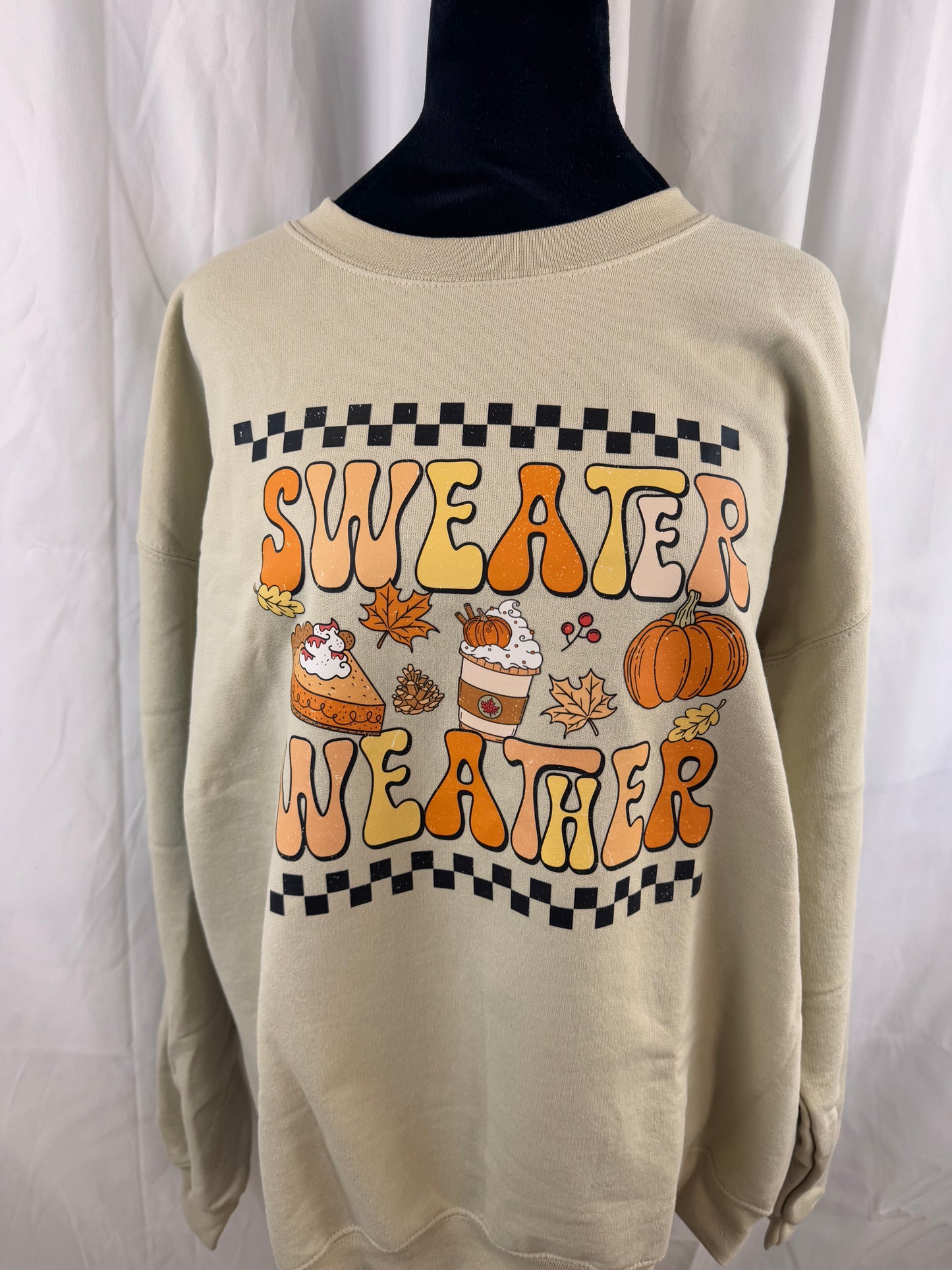 Sweater Weather Crewneck Sweatshirt - Clothing For Fall Season