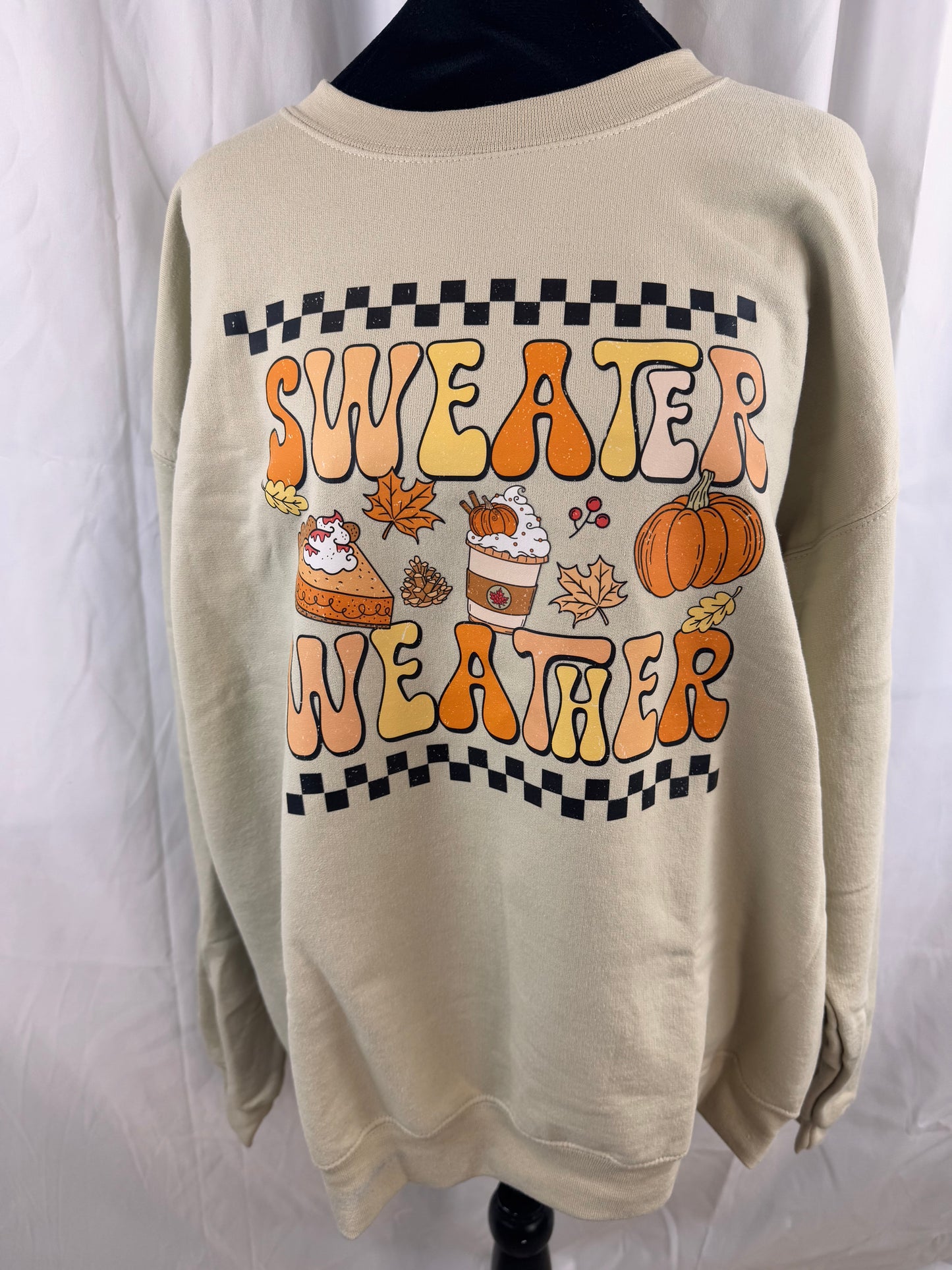 Sweater Weather Crewneck Sweatshirt - Clothing For Fall Season