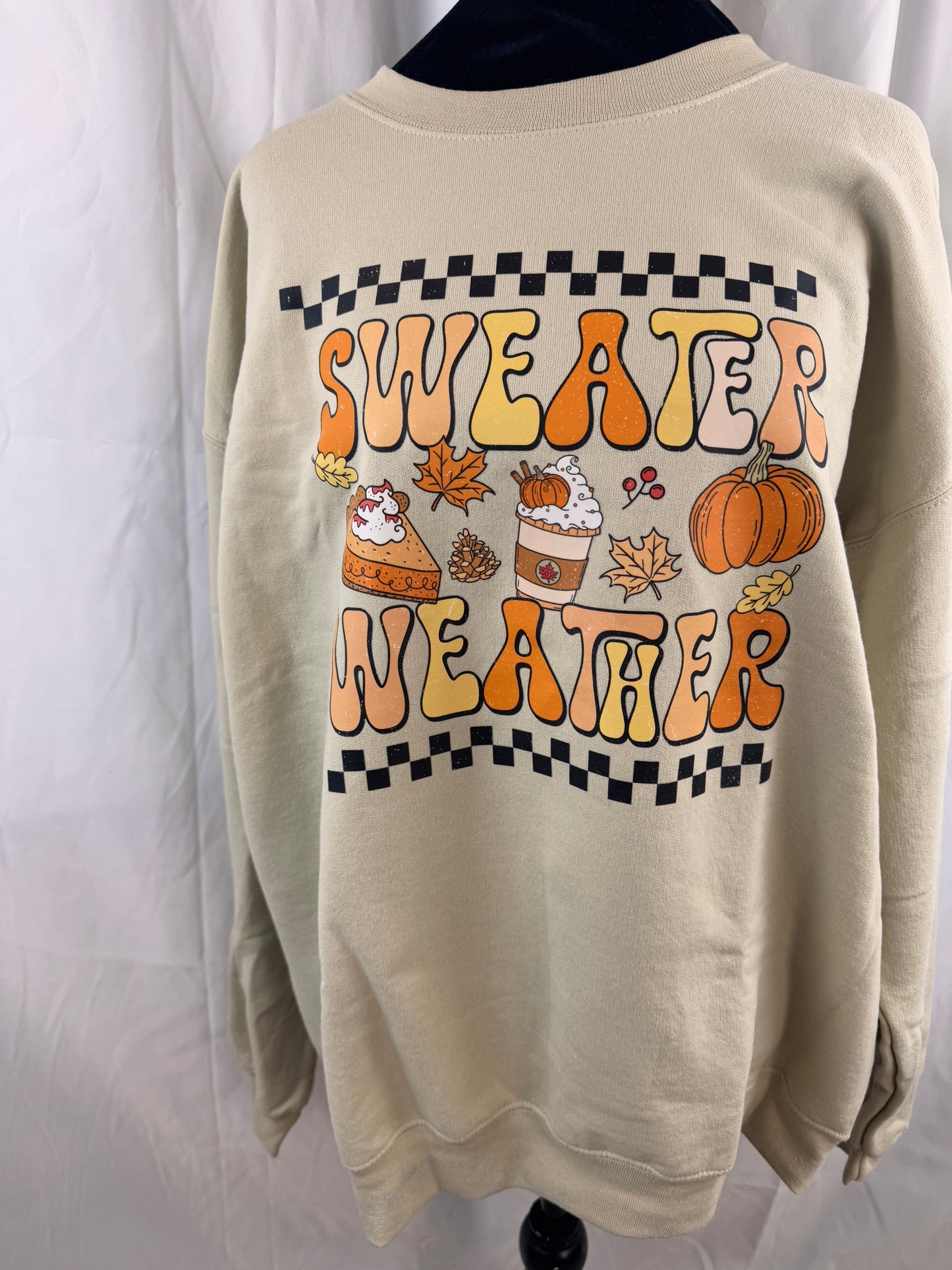 Sweater Weather Crewneck Sweatshirt - Clothing For Fall Season