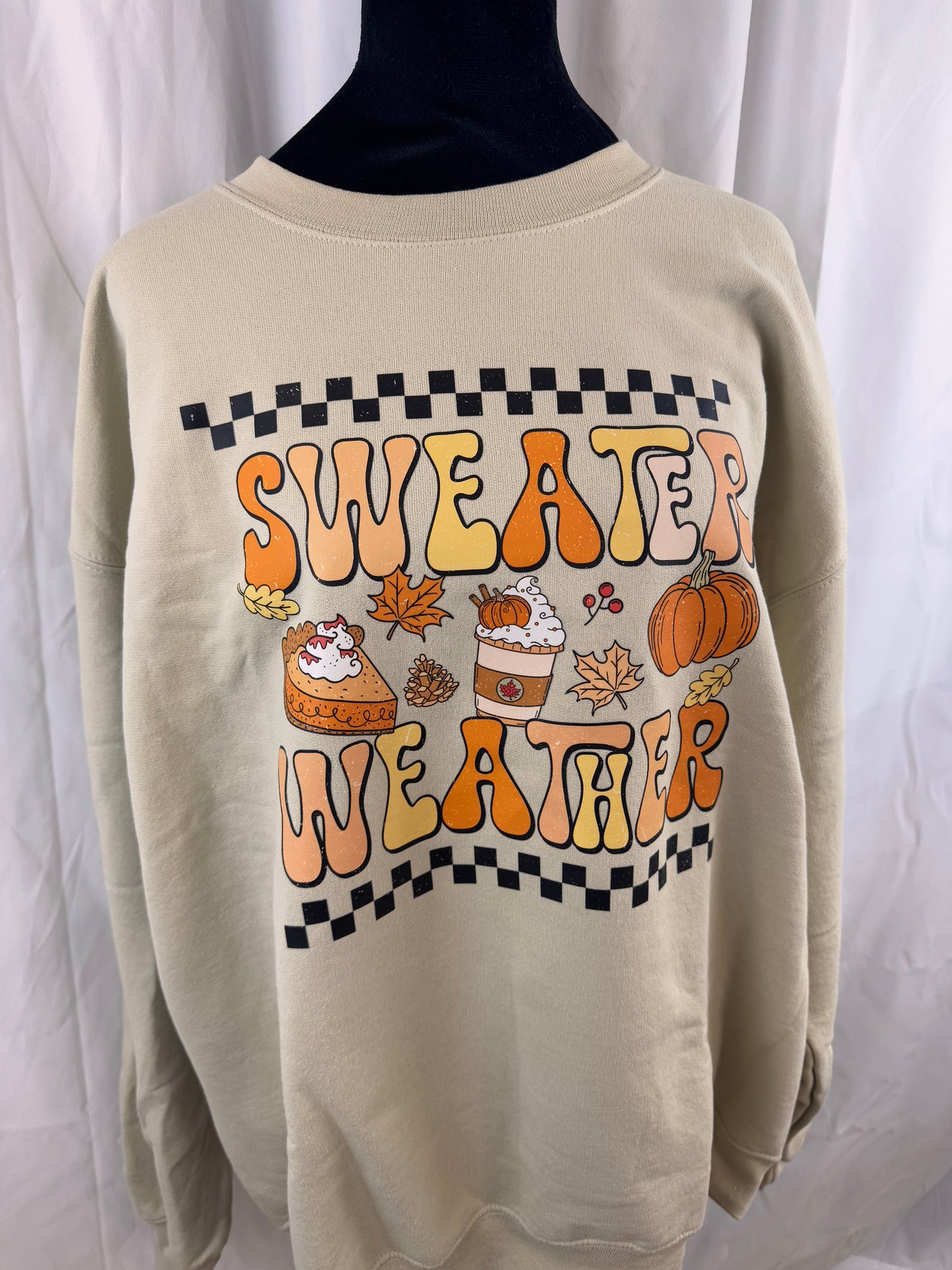 Sweater Weather Crewneck Sweatshirt - Clothing For Fall Season