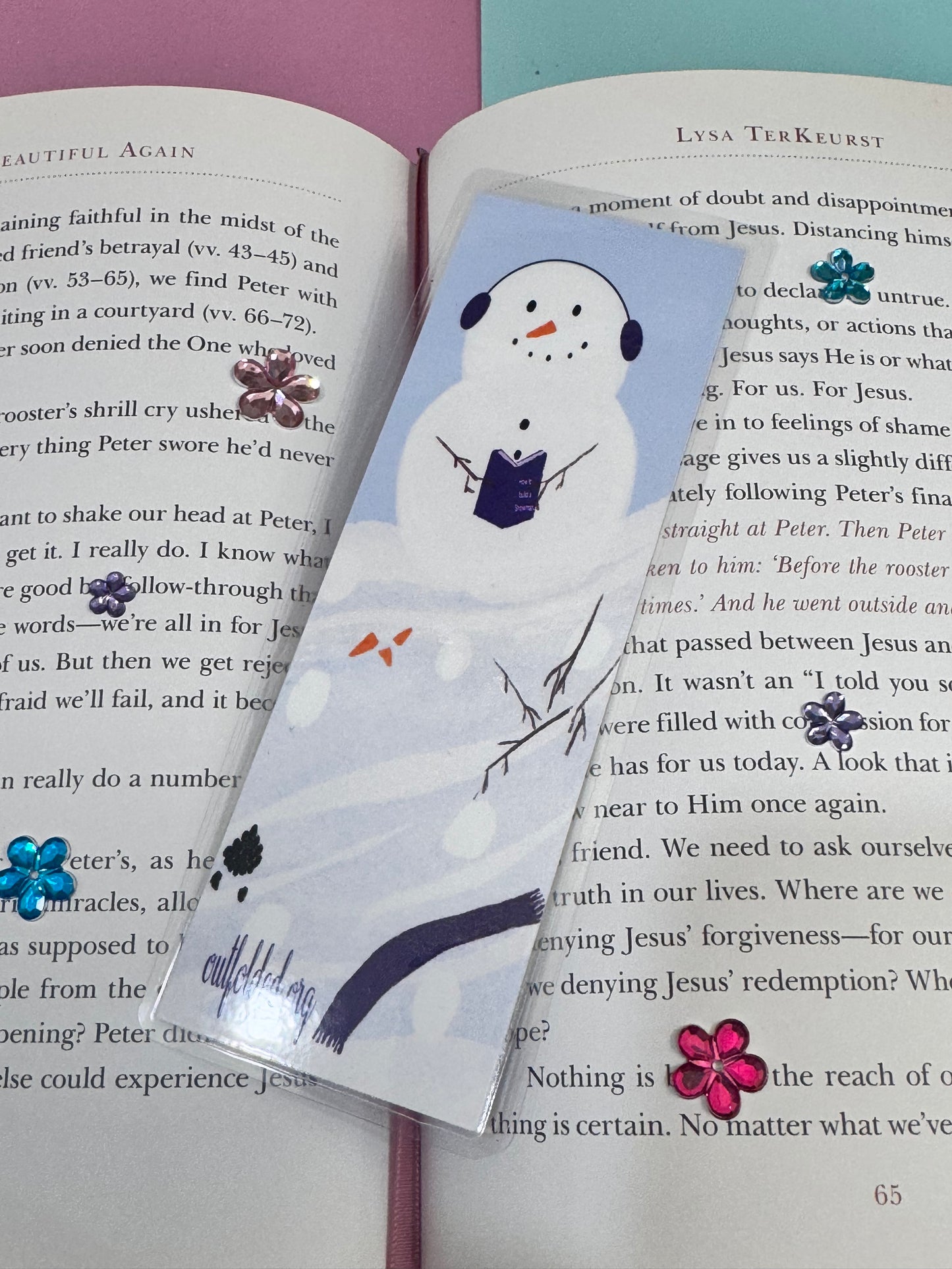 January Monthly Bookmarks, January Birth Flower - Snowdrops, Building A Snowman, Book Tropes - Winter Edition