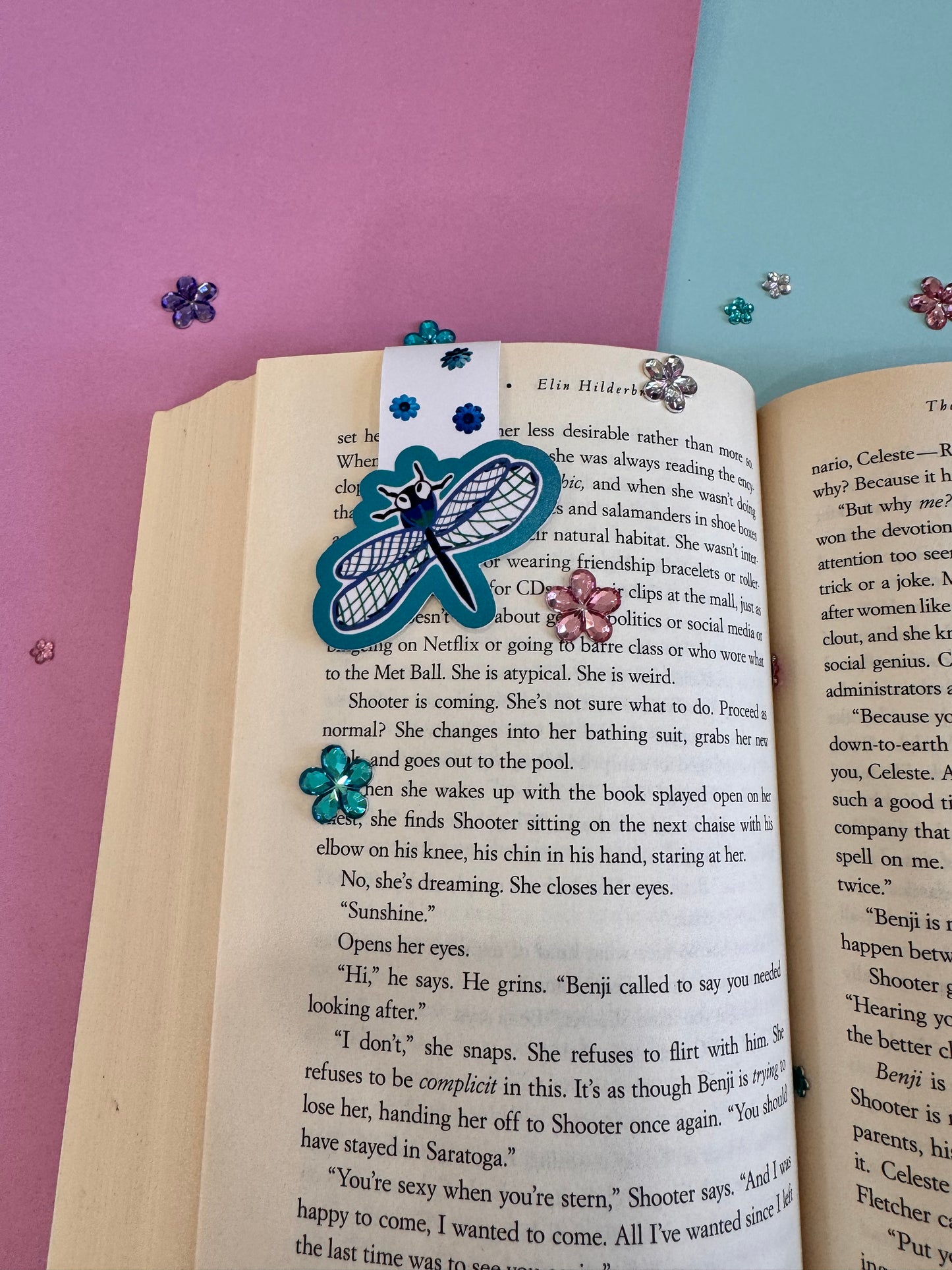 Dragonfly Magnetic Bookmark For Readers