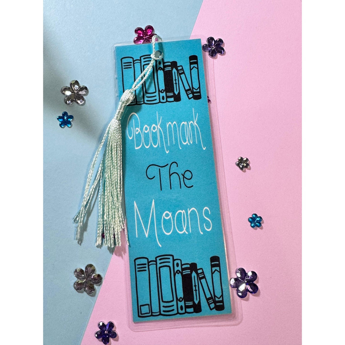 Bookmark For Romance Readers, Laminated Hand Made Gift For Book Lovers