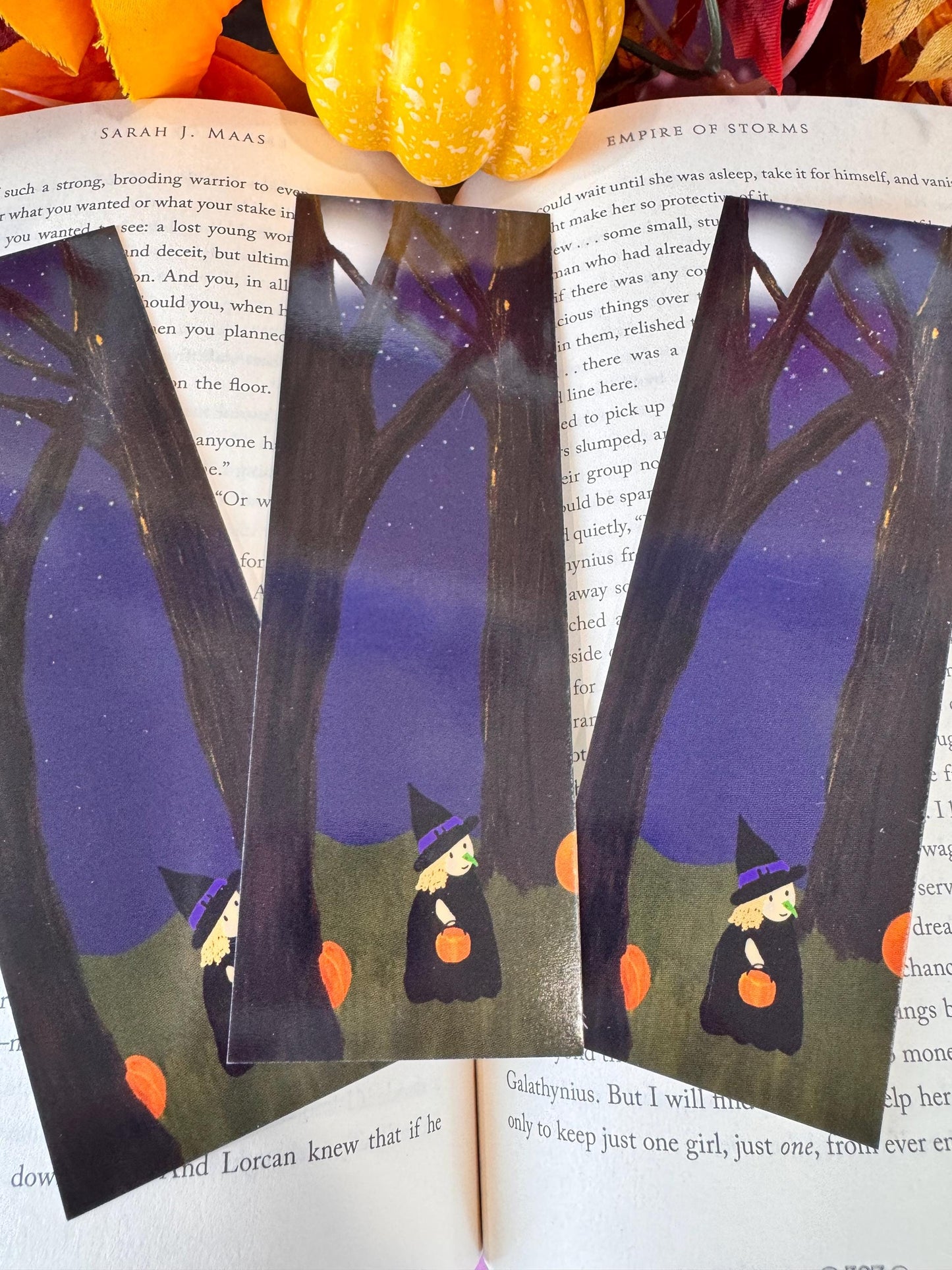 Halloween Bookmark For Readers