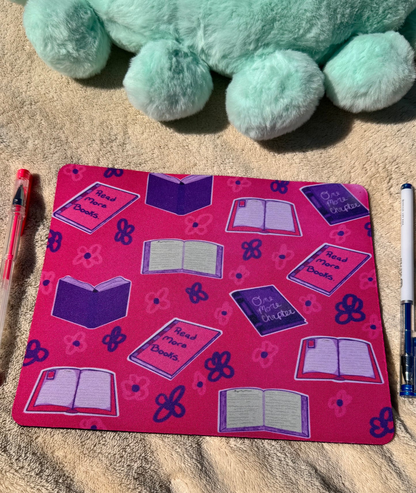 Book Themed Mouse Pad For Readers