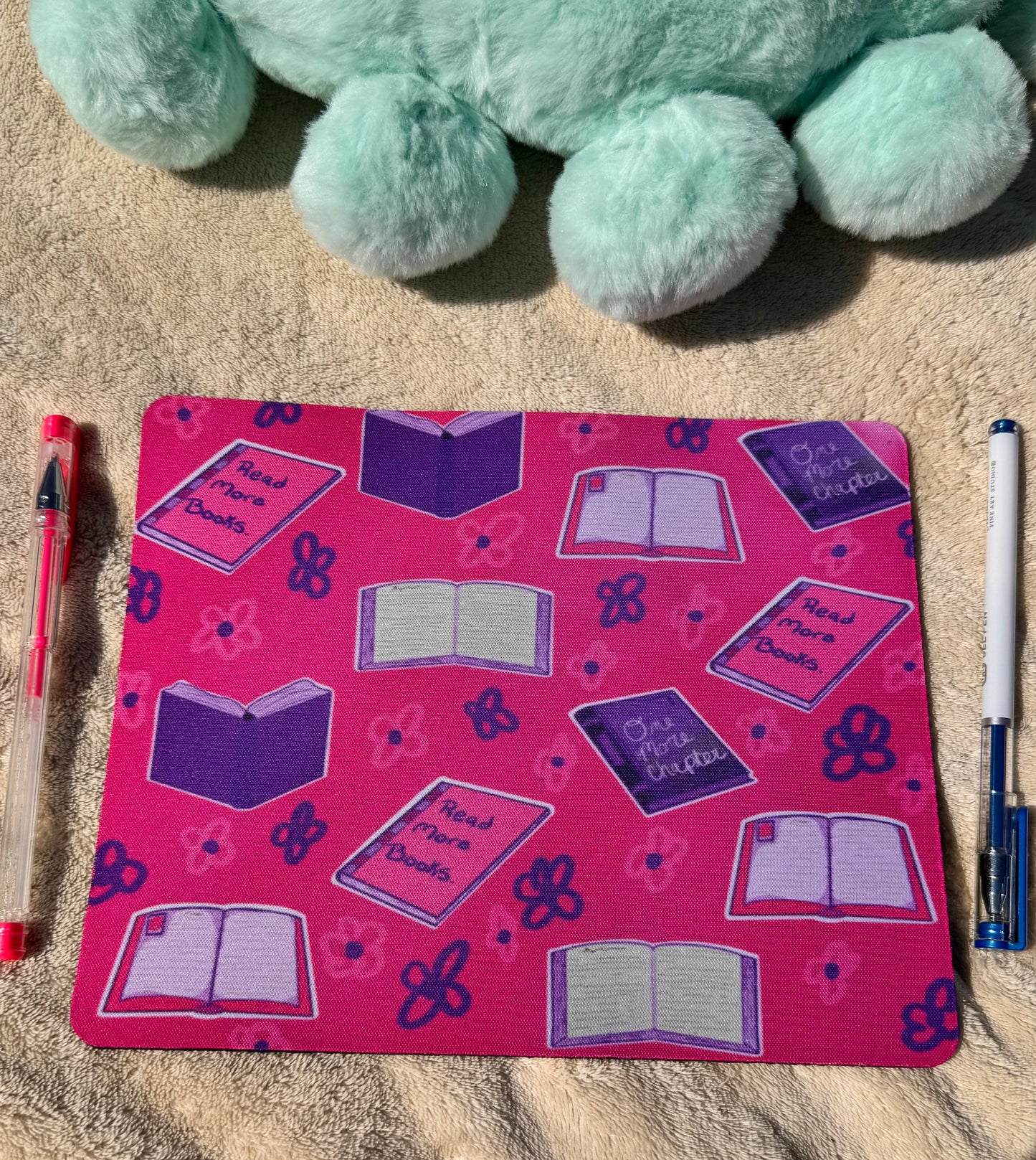 Book Themed Mouse Pad For Readers