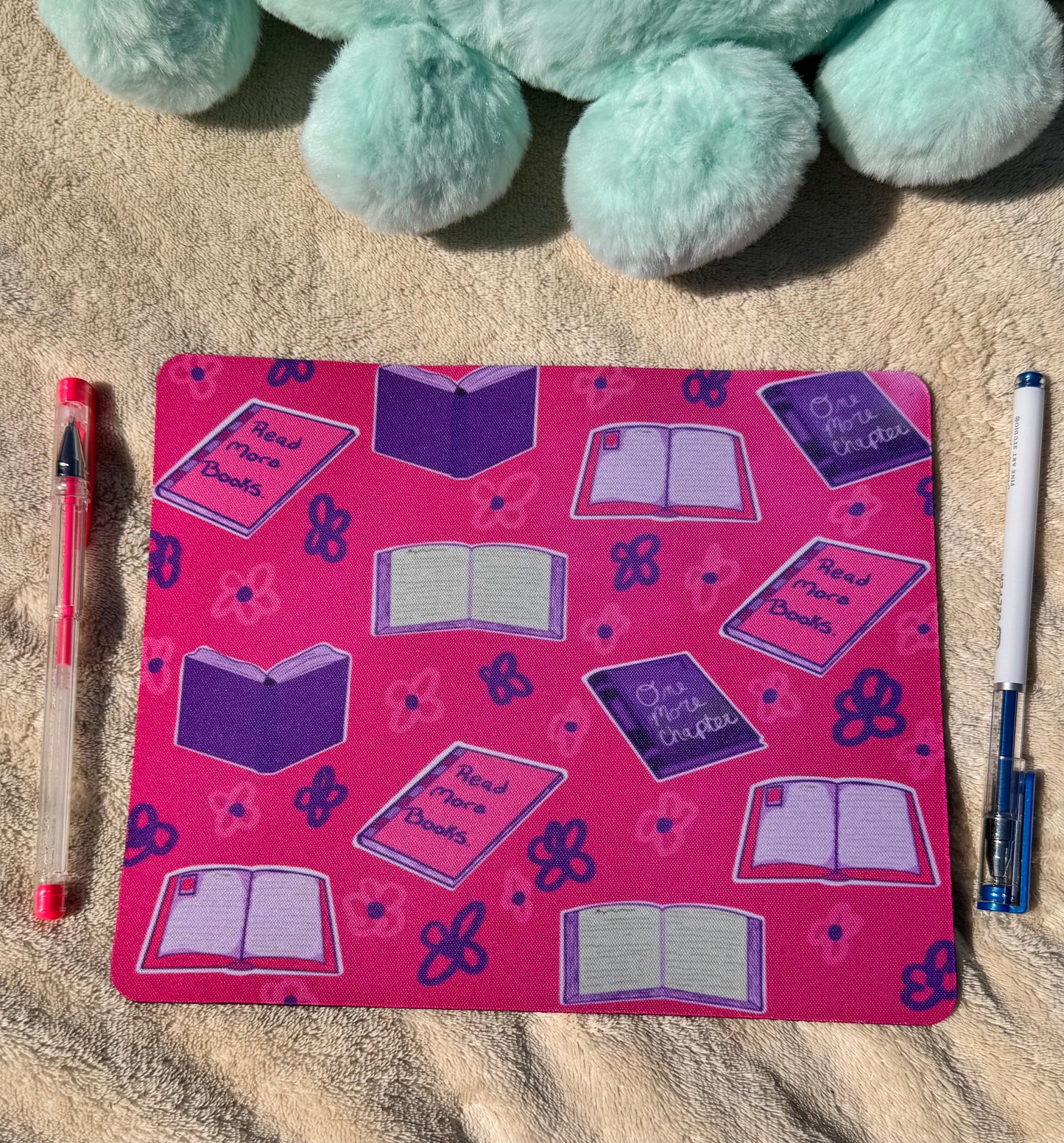 Book Themed Mouse Pad For Readers