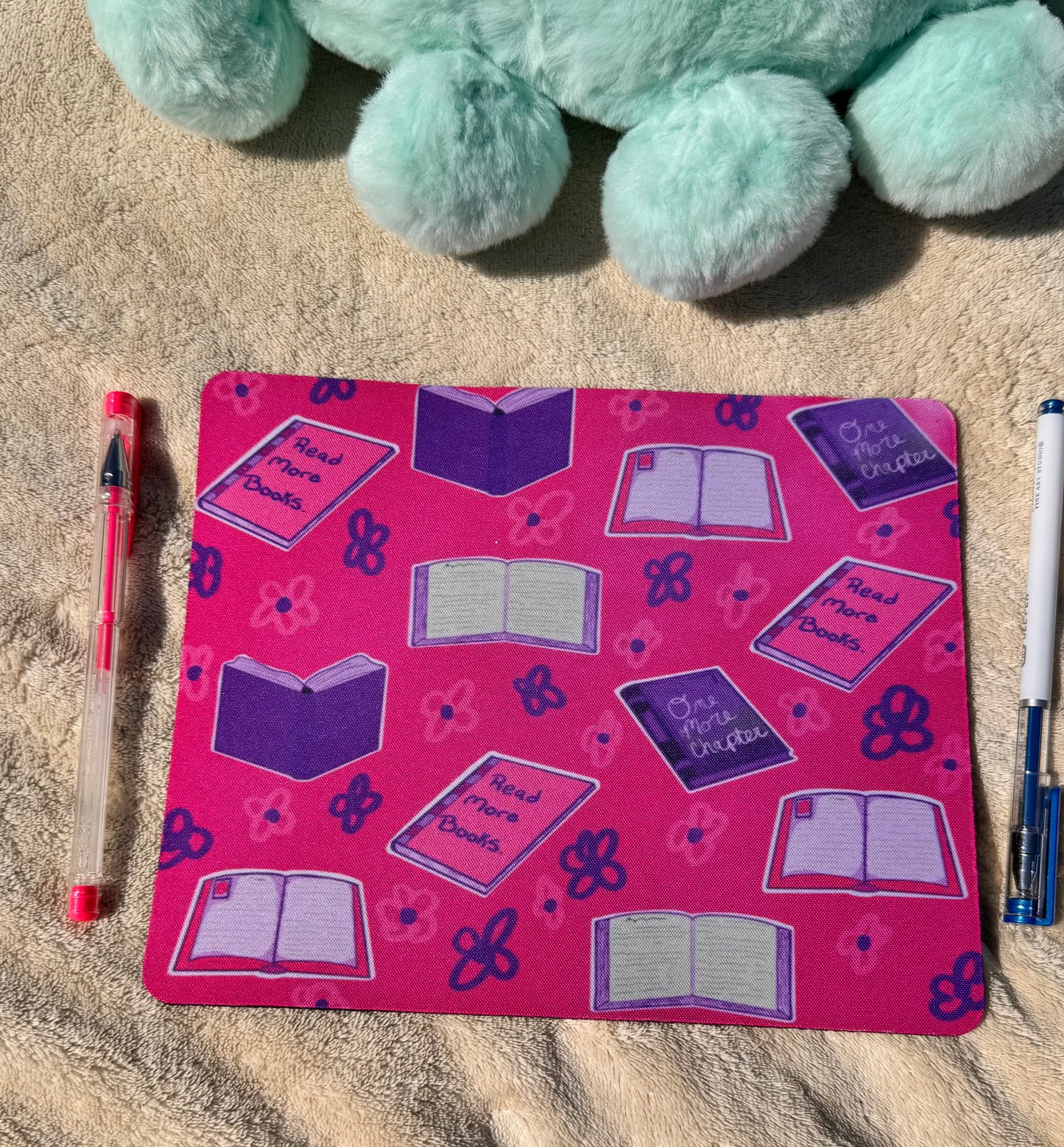 Book Themed Mouse Pad For Readers