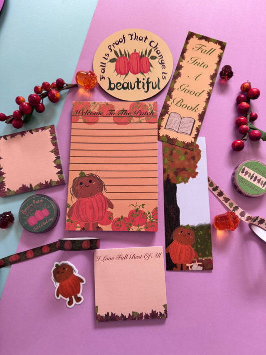 Fall Is In The Air Stationery Gift Box, Bundled Collection