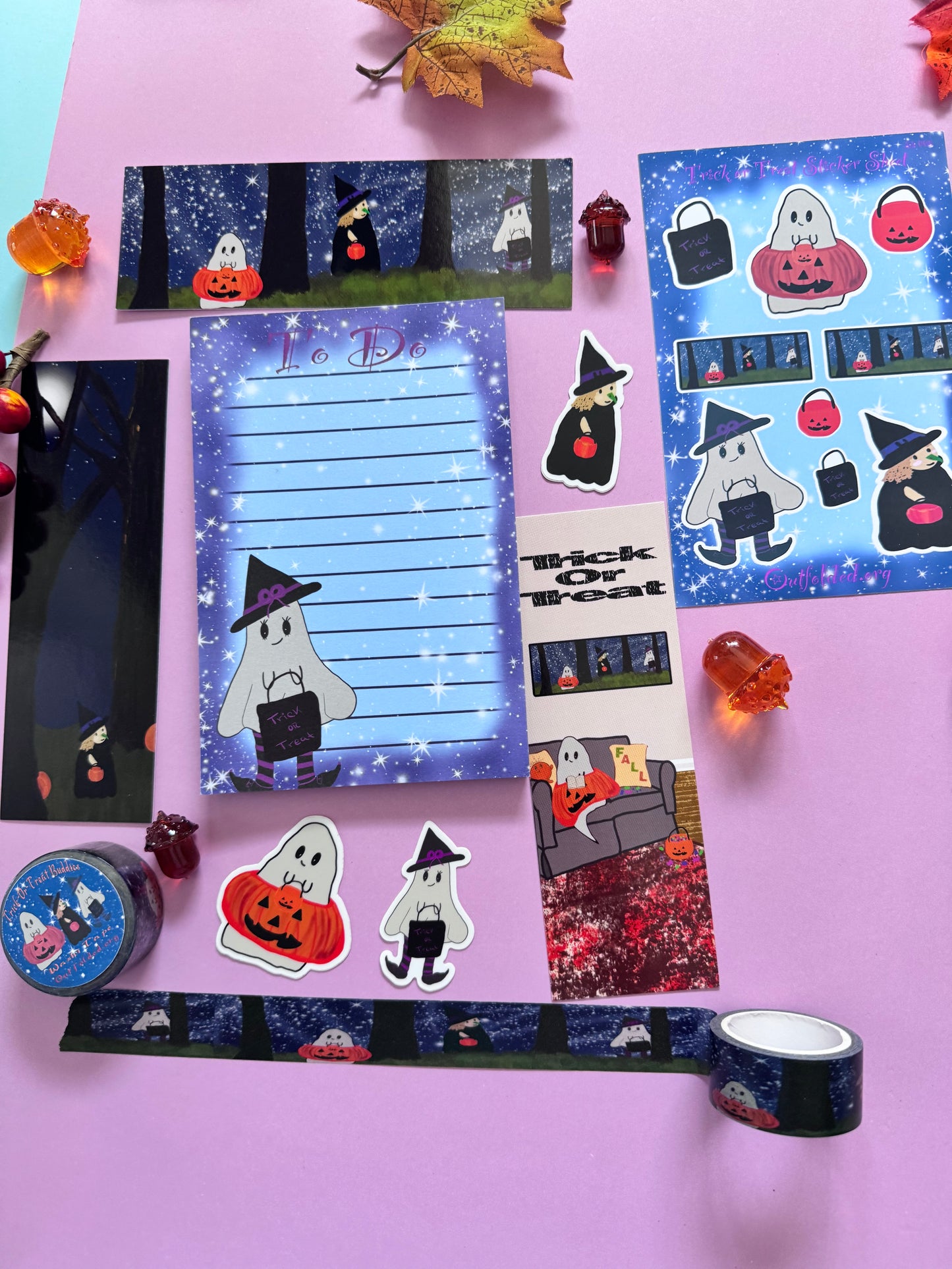 Trick Or Treat Buddies Stationery Gift Set