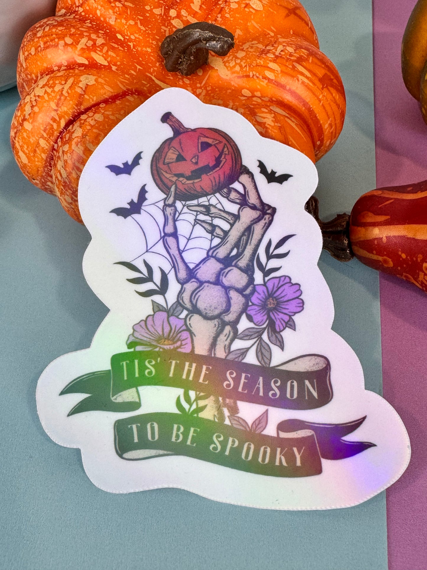 Tis The Season To Be Spooky Die Cut Sticker