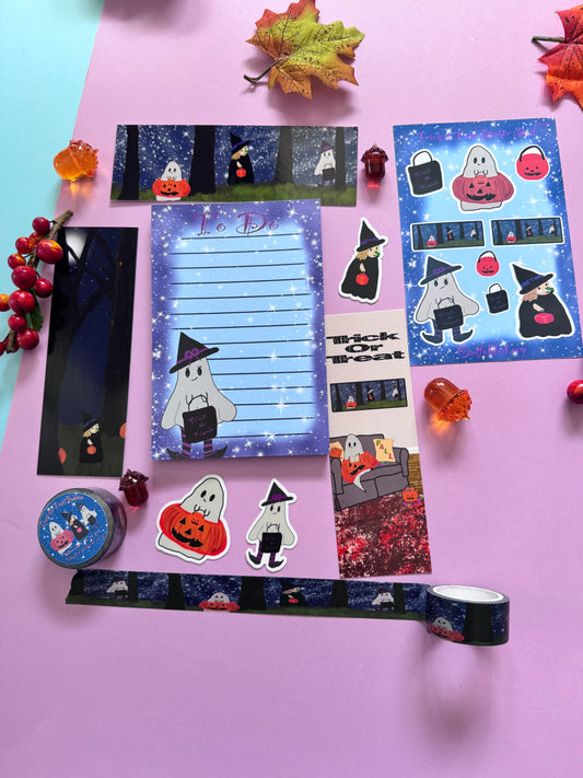 Trick Or Treat Buddies Stationery Gift Set