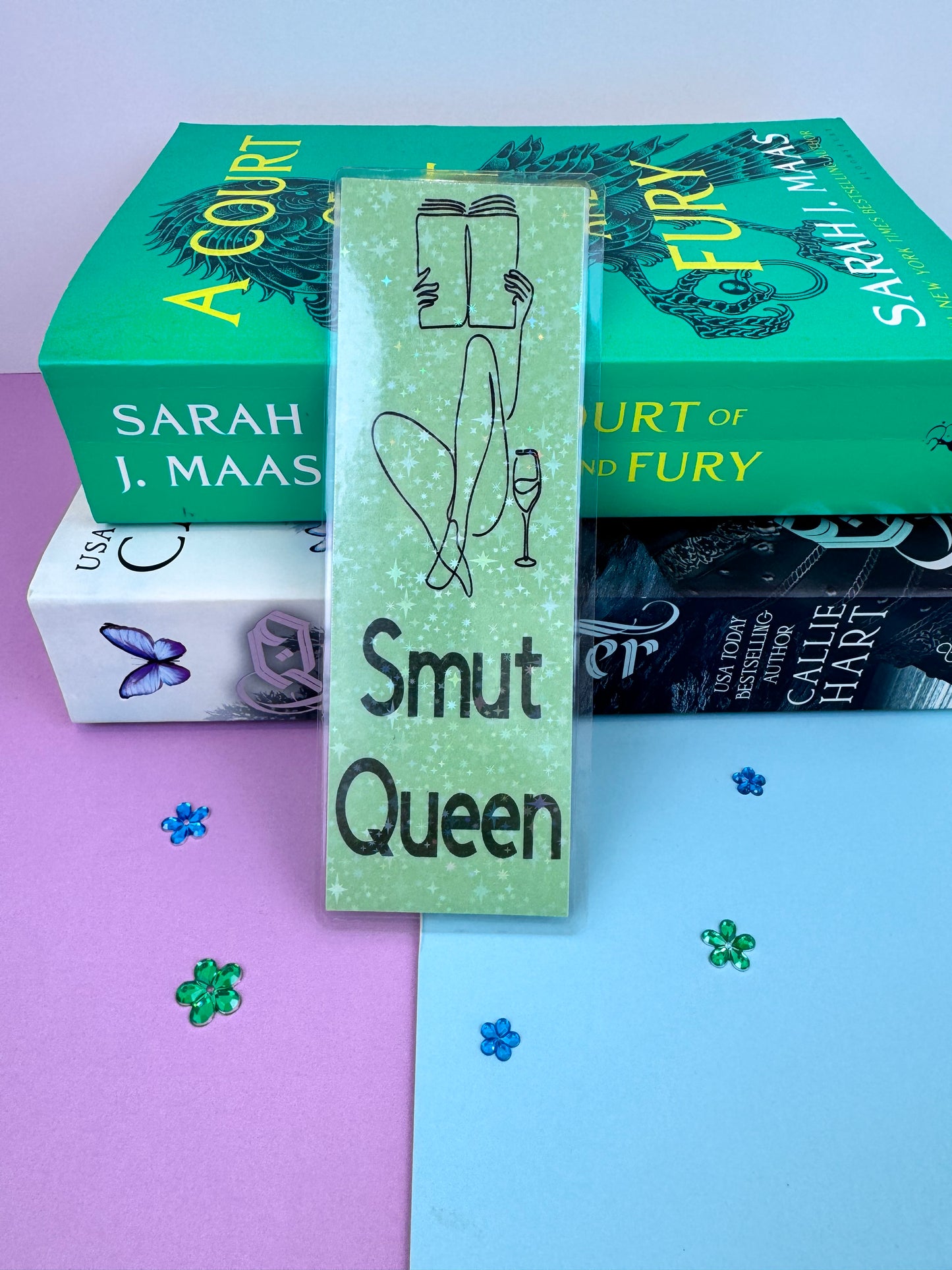 Smut Queen Laminated Bookmark for the Spicy Book Lover