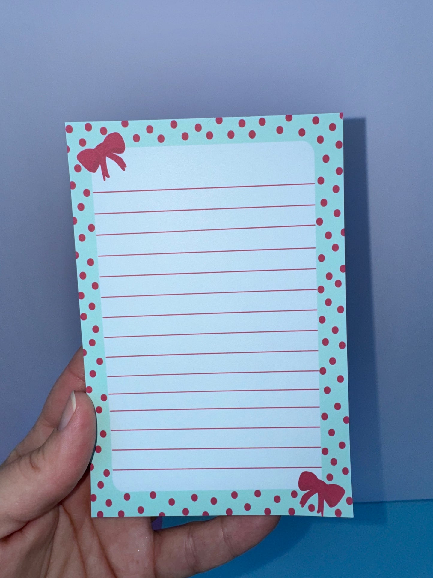 Holiday Red Bow Stationery Set and More!