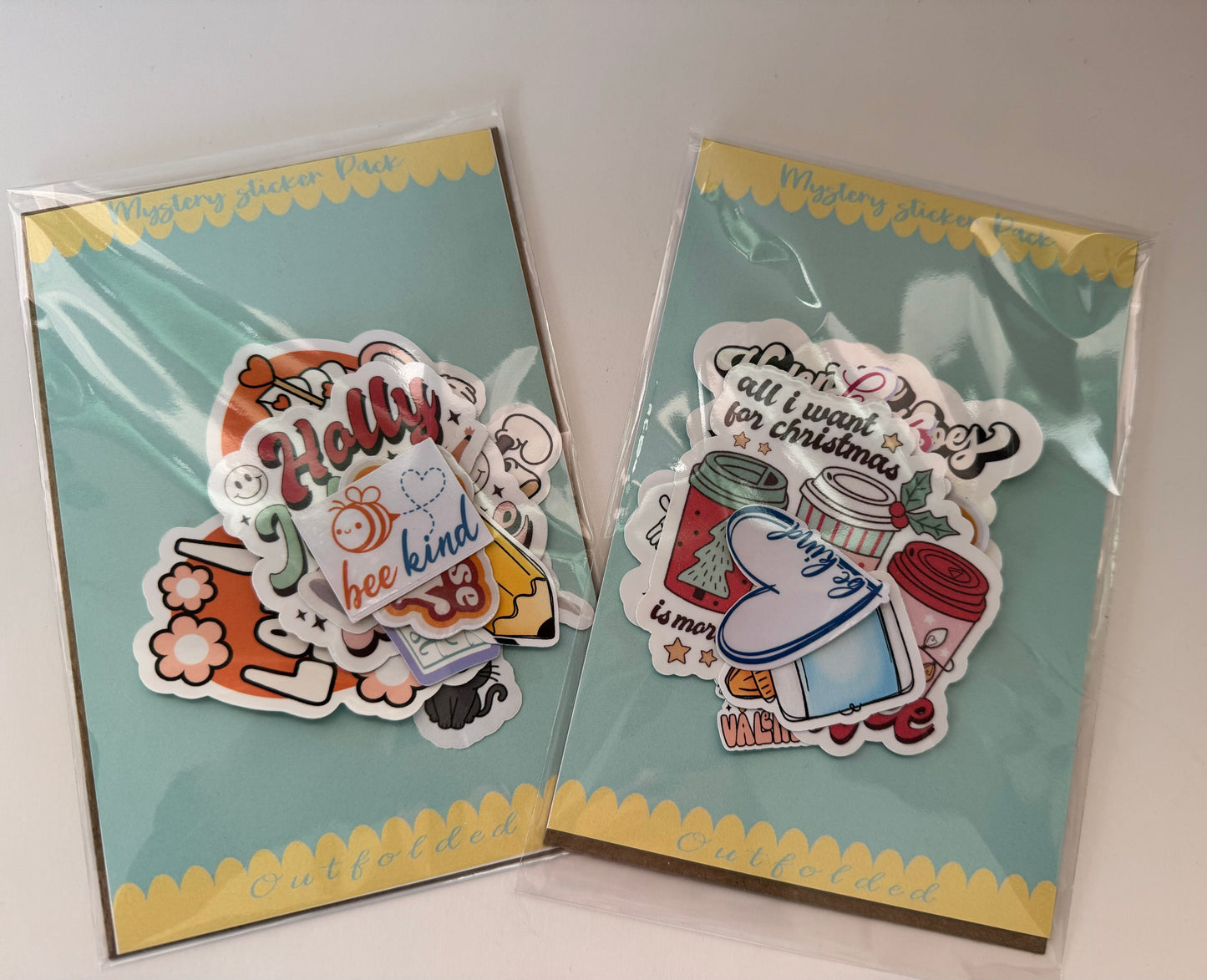 Oopsie Mystery Sticker Pack, Variety Stickers, Surprise Goodie Bag