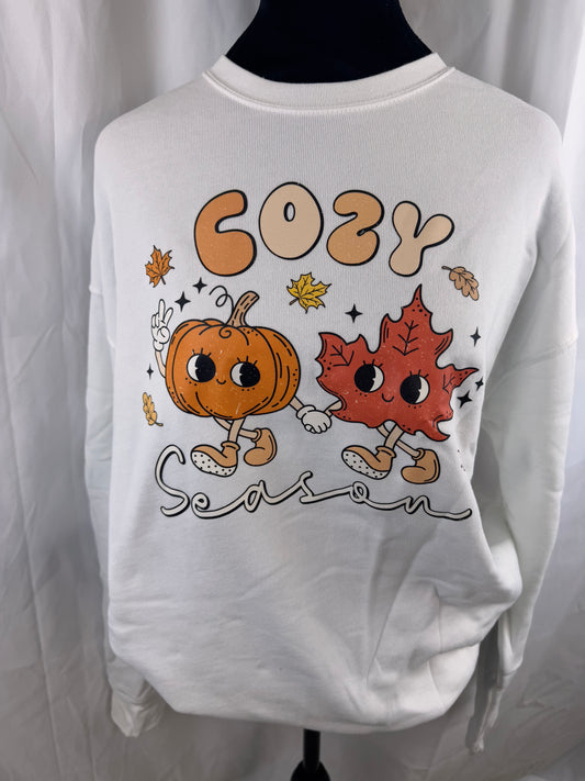Cozy Season - Get Cozy With These Cute Fall Characters - Fall Sweatshirt