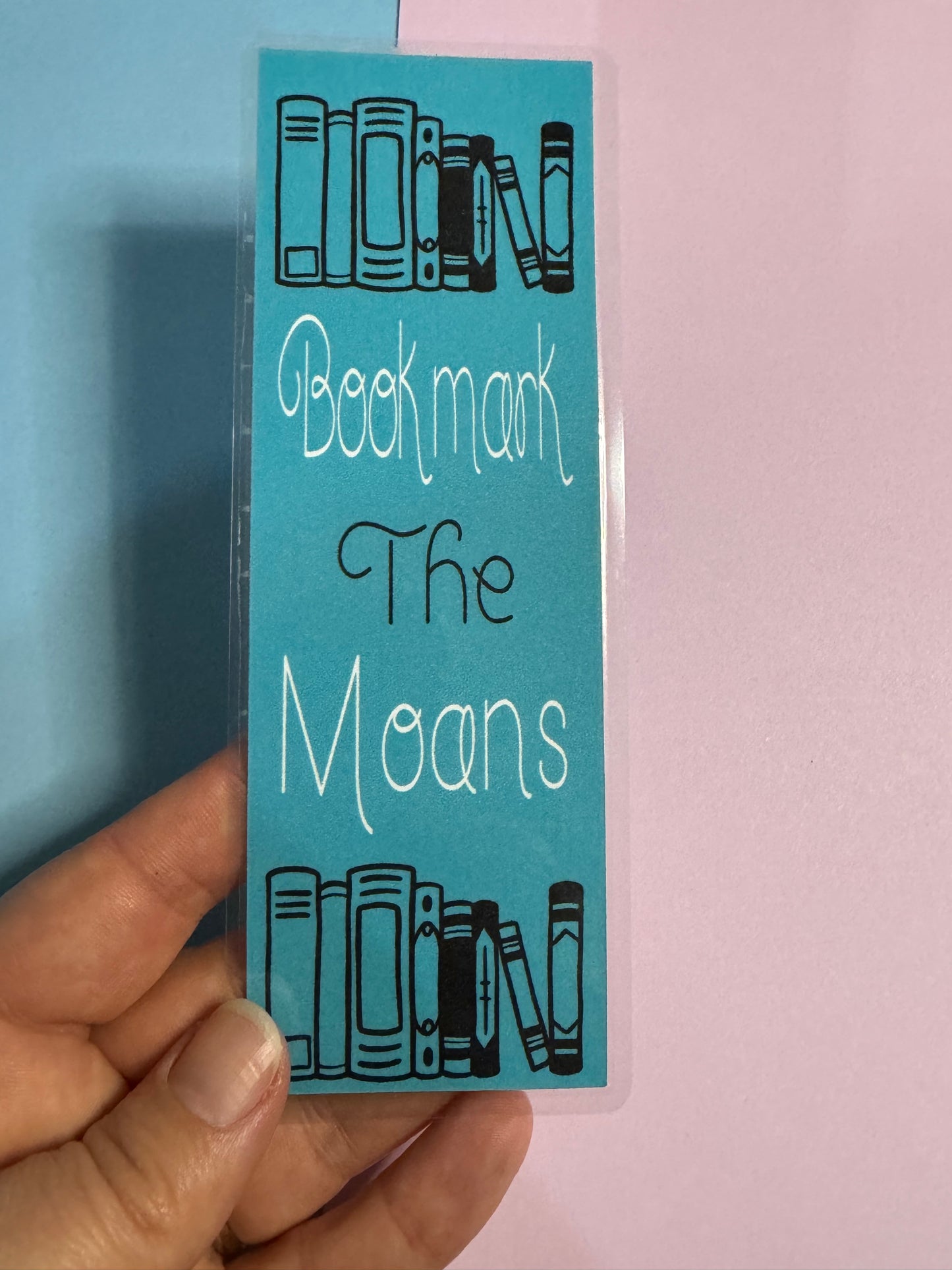 Bookmark The Moans Funny Smut Lovers Bookmark Laminated Spicy Bookmark