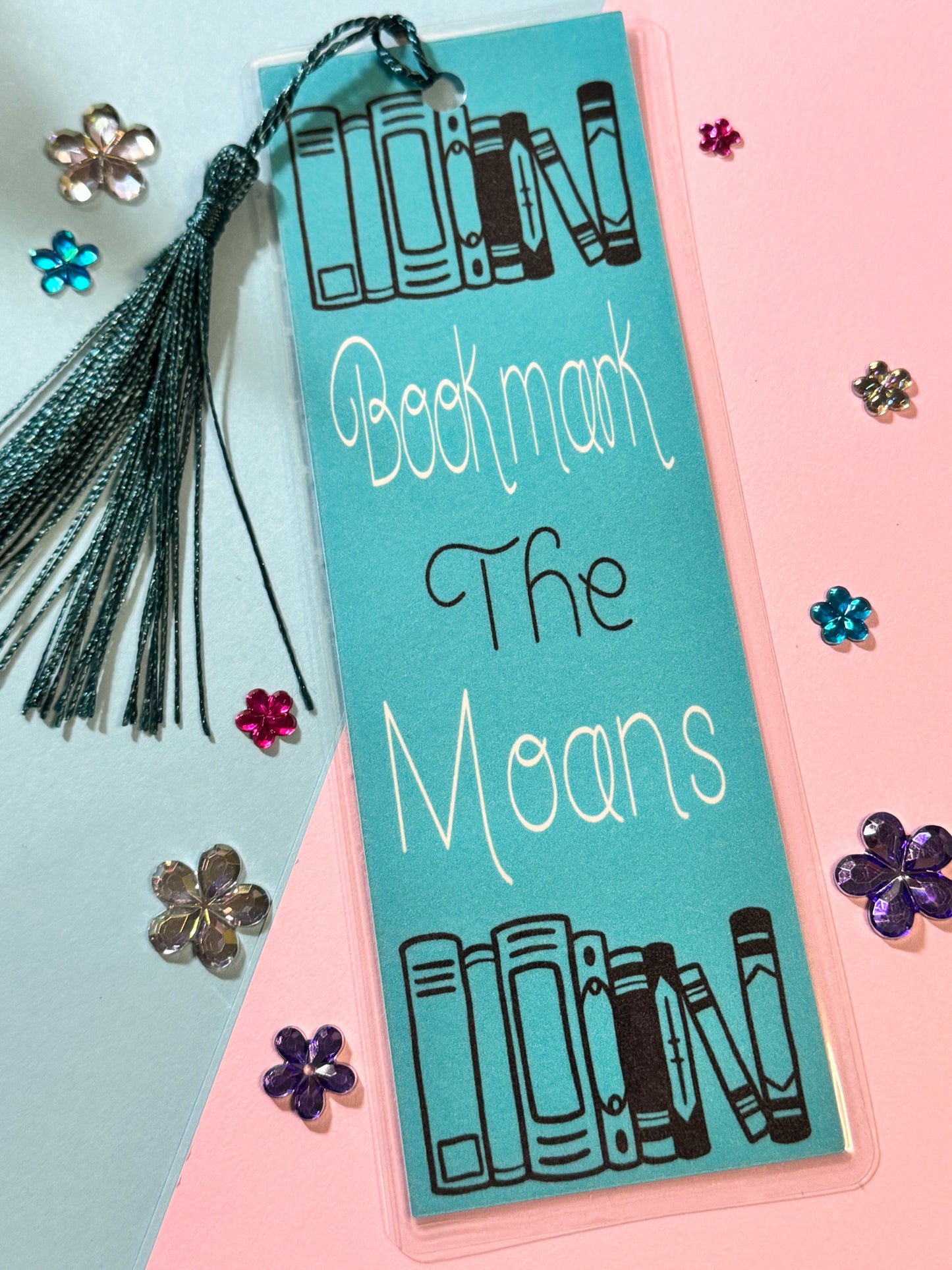 Bookmark The Moans Funny Smut Lovers Bookmark Laminated Spicy Bookmark