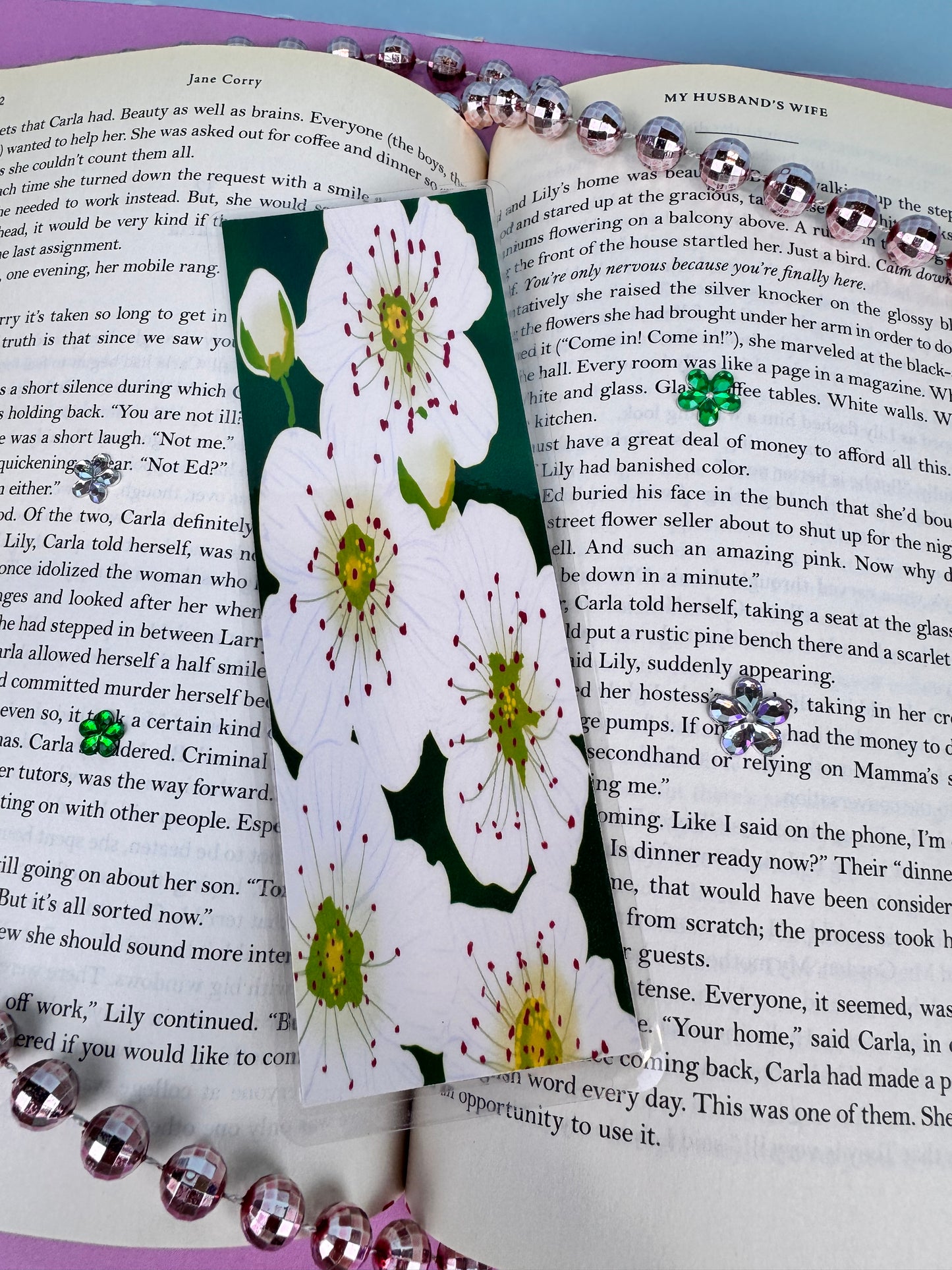 April Showers Bring May Flowers Bookmarks, Set of 3, Laminated Bookish Birthday Bookmark, May Birth Flowers, You Are Complimented Bookstack