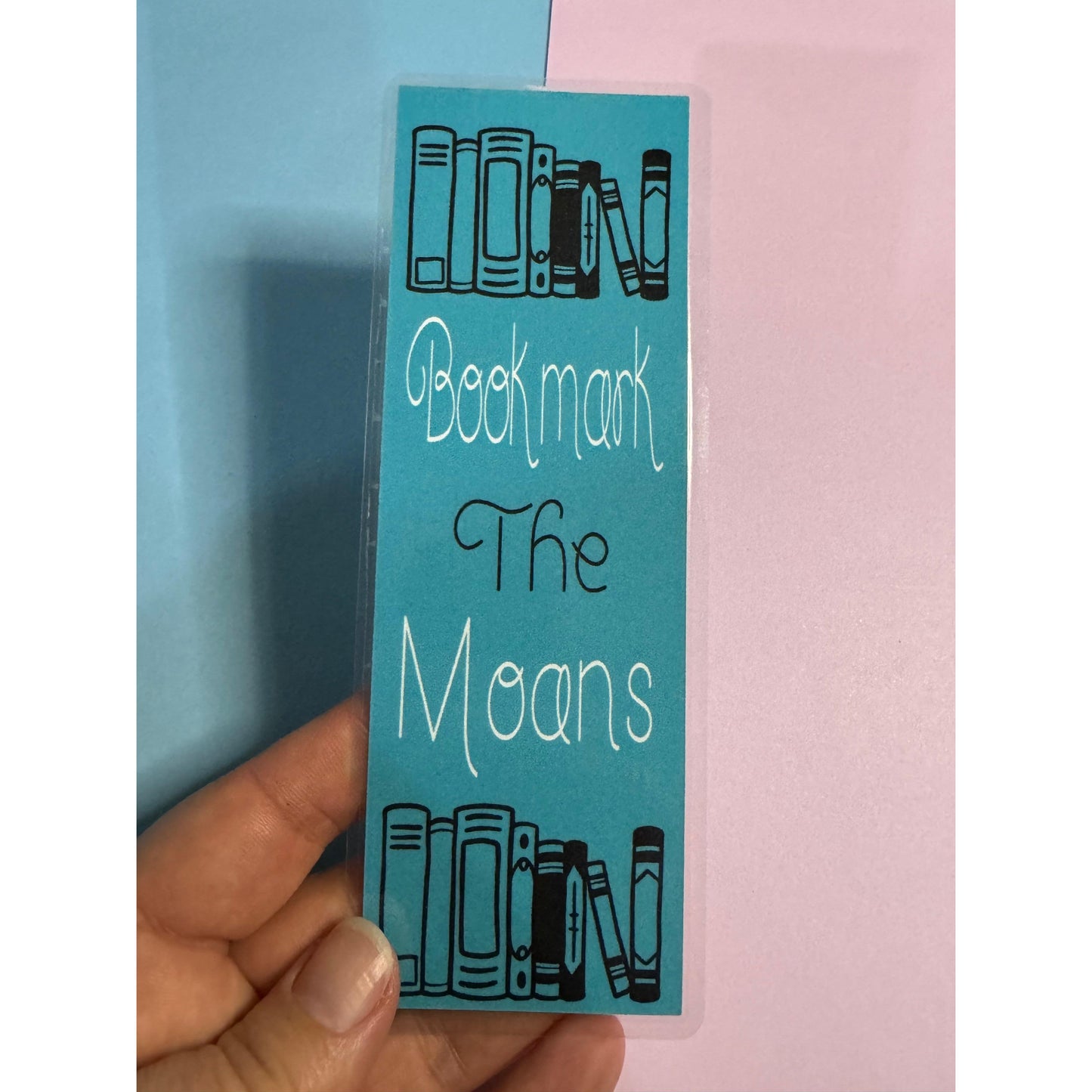Bookmark For Romance Readers, Laminated Hand Made Gift For Book Lovers