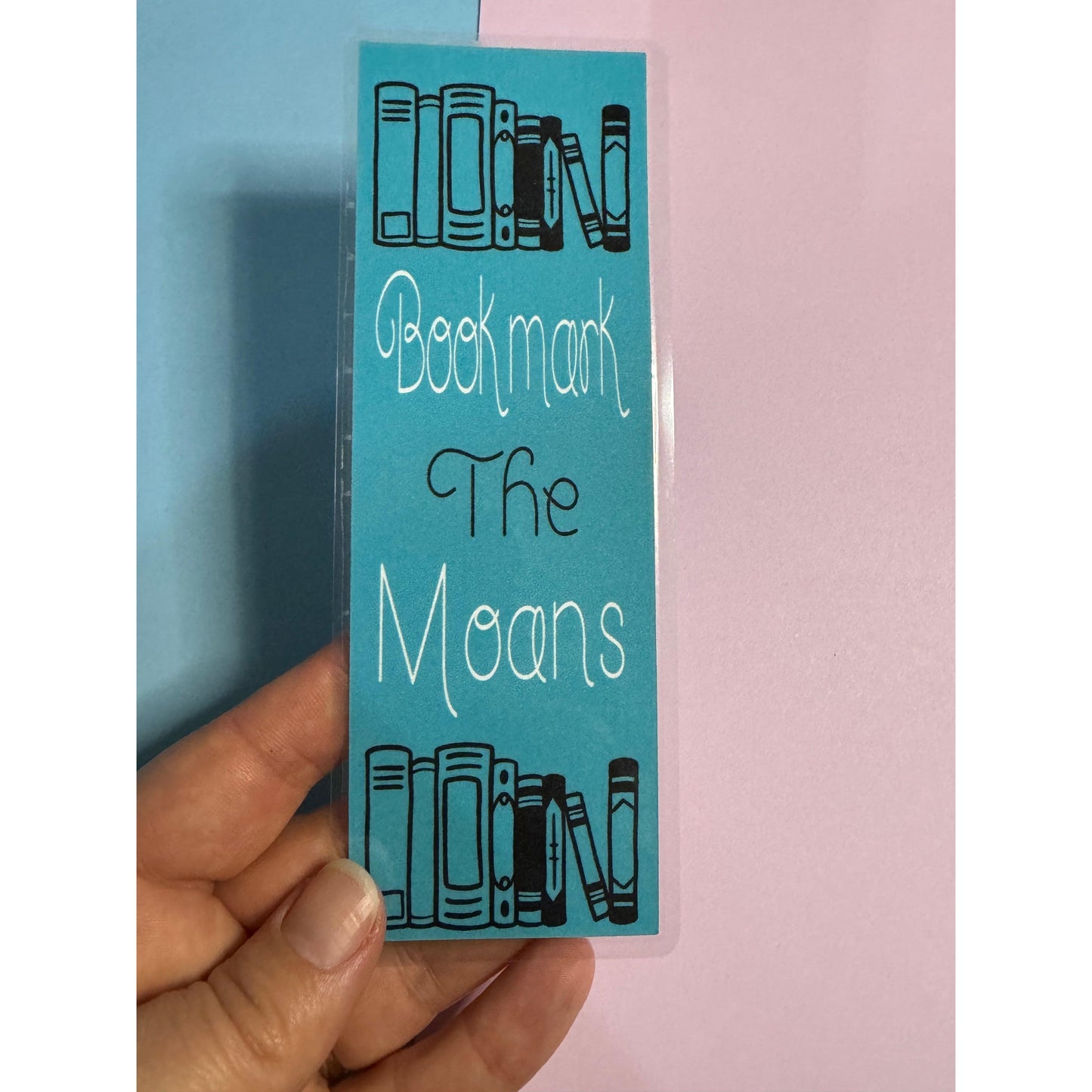 Bookmark For Romance Readers, Laminated Hand Made Gift For Book Lovers