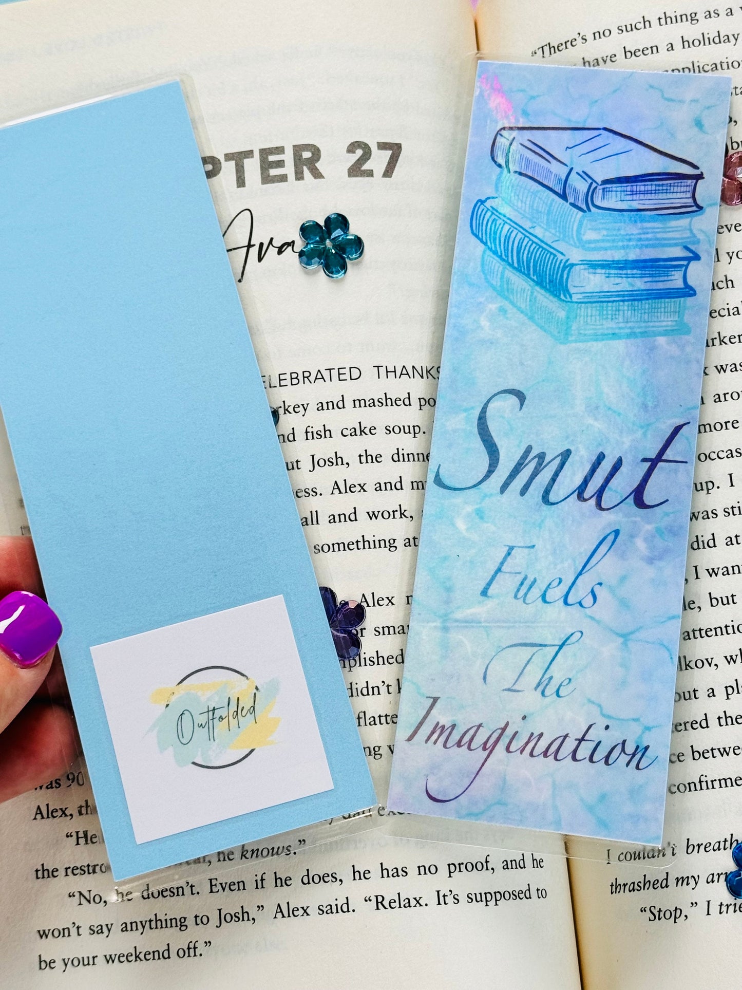 Smut Fuels The Imagination Laminated Bookmark