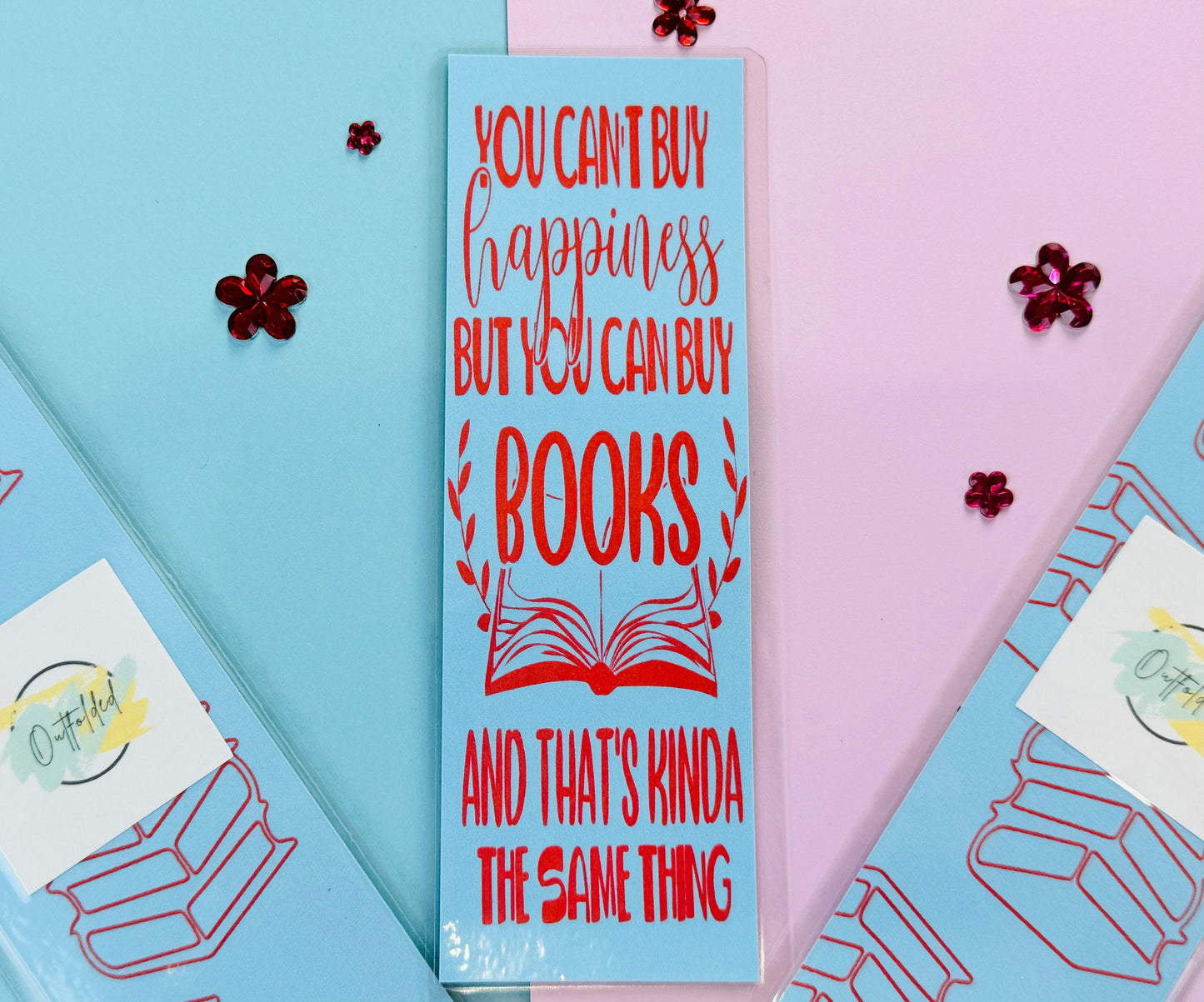 You Can't Buy Happiness But You Can Buy Books And That's Kinda The Same Thing Laminated Bookmark