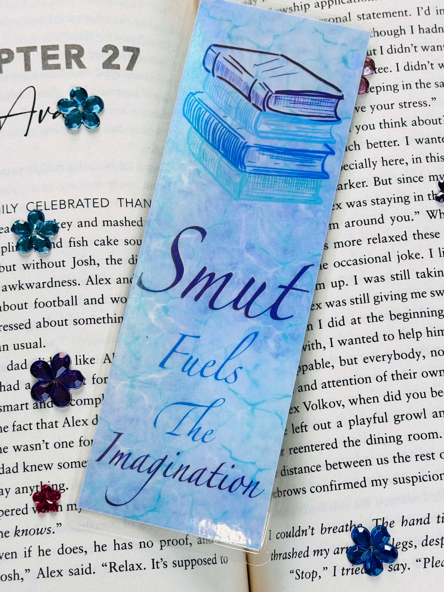 Smut Fuels The Imagination Laminated Bookmark