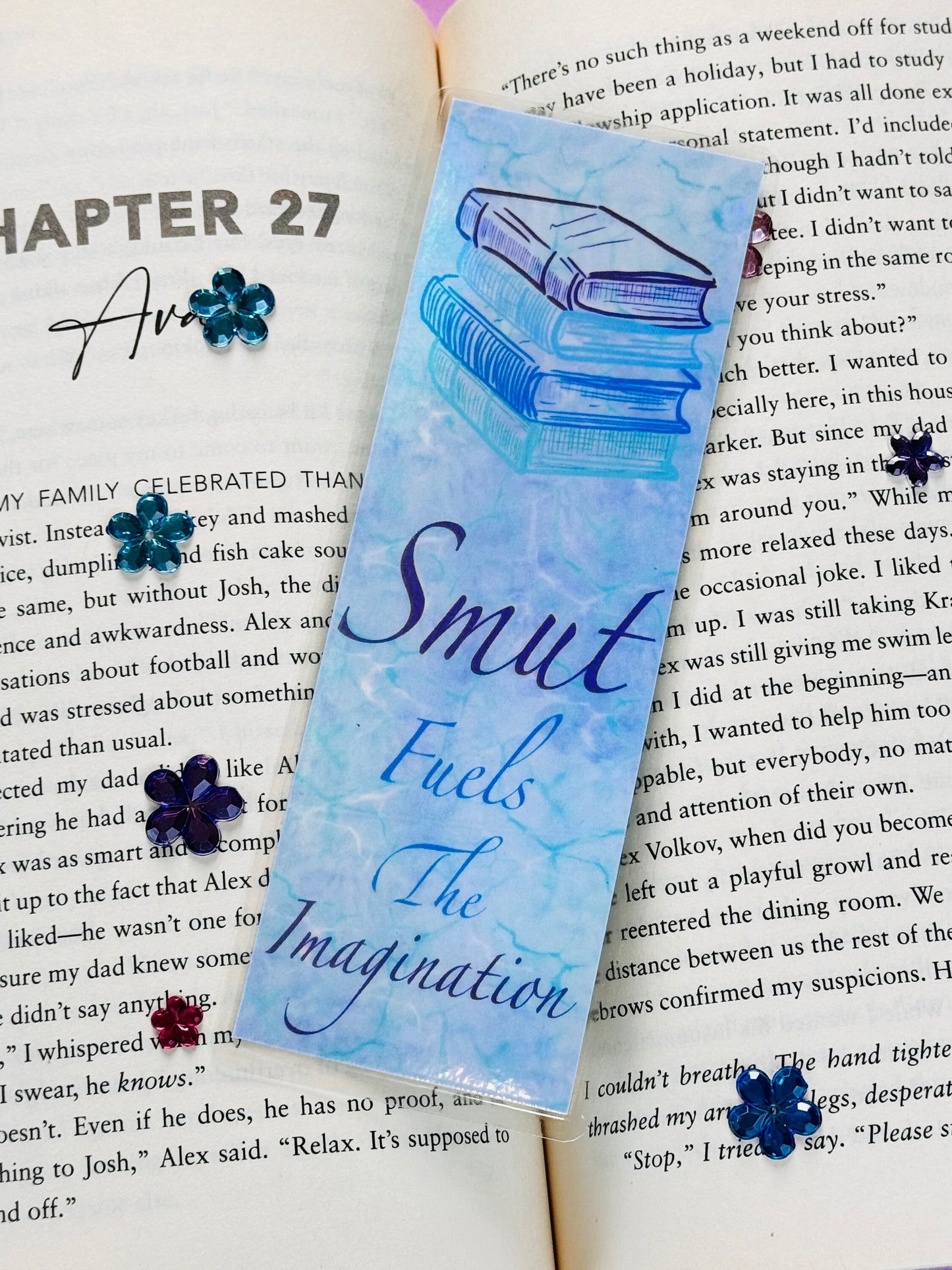 Smut Fuels The Imagination Laminated Bookmark