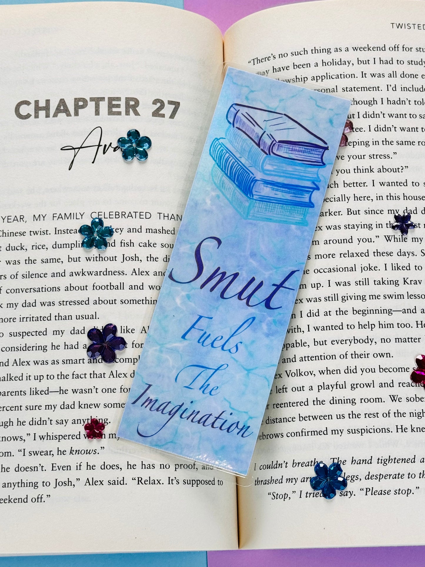 Smut Fuels The Imagination Laminated Bookmark