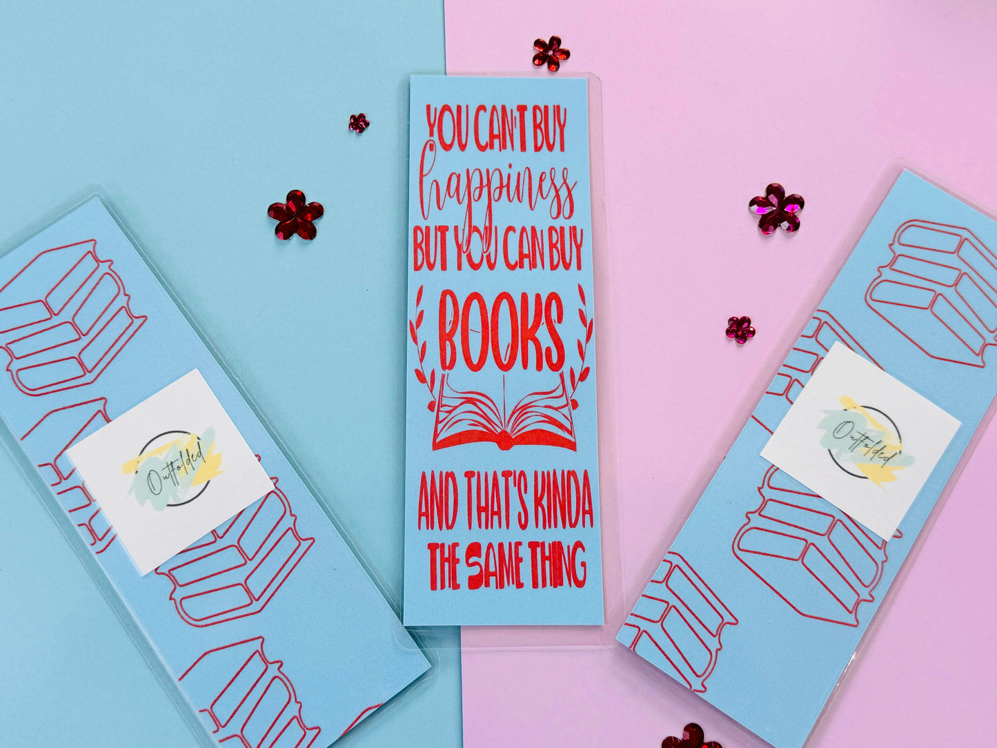 You Can't Buy Happiness But You Can Buy Books And That's Kinda The Same Thing Laminated Bookmark