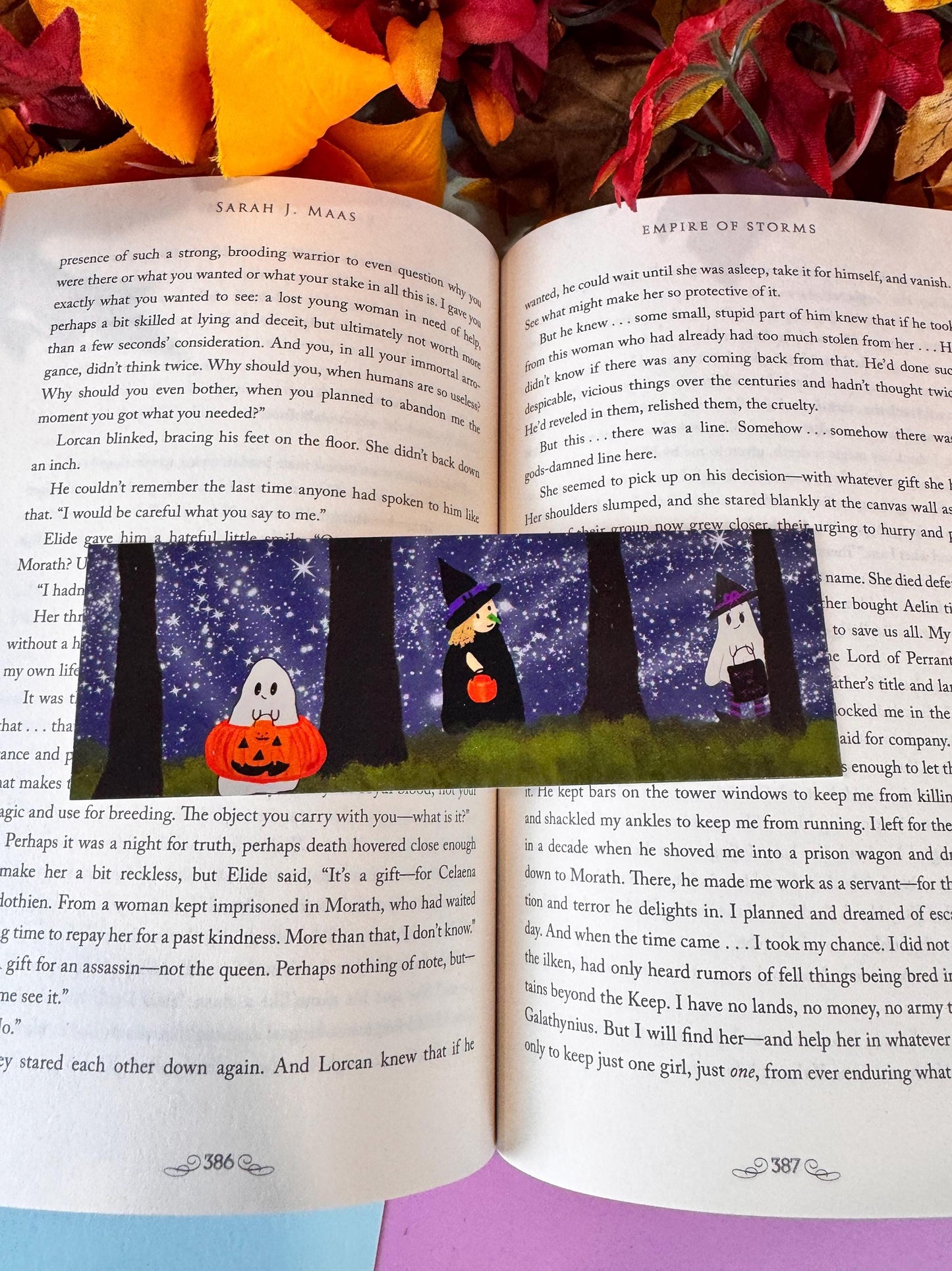 Halloween Bookmark For Readers