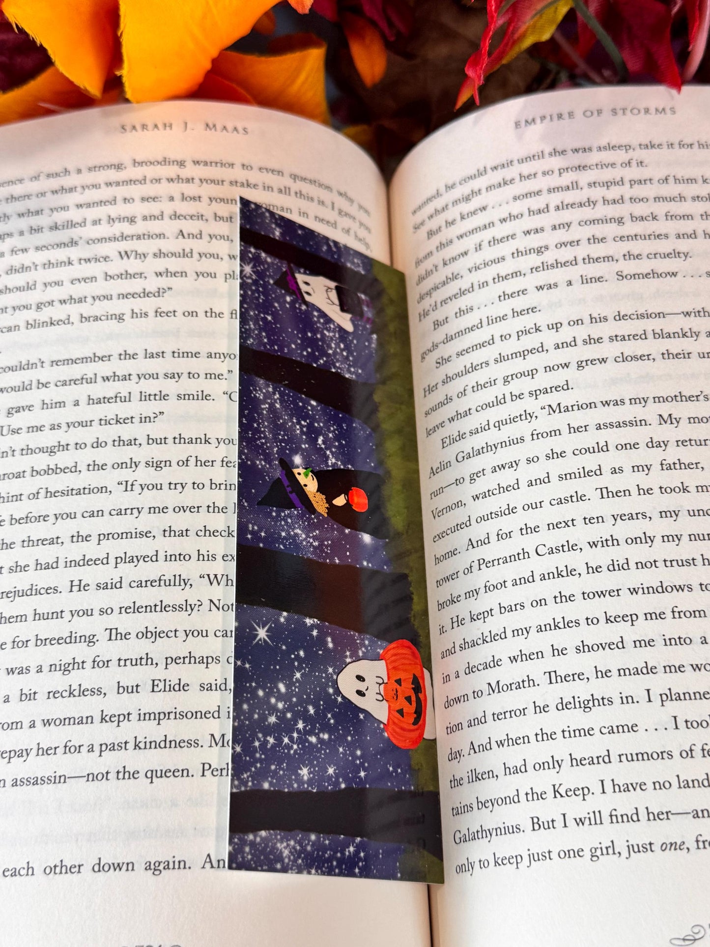 Halloween Bookmark For Readers