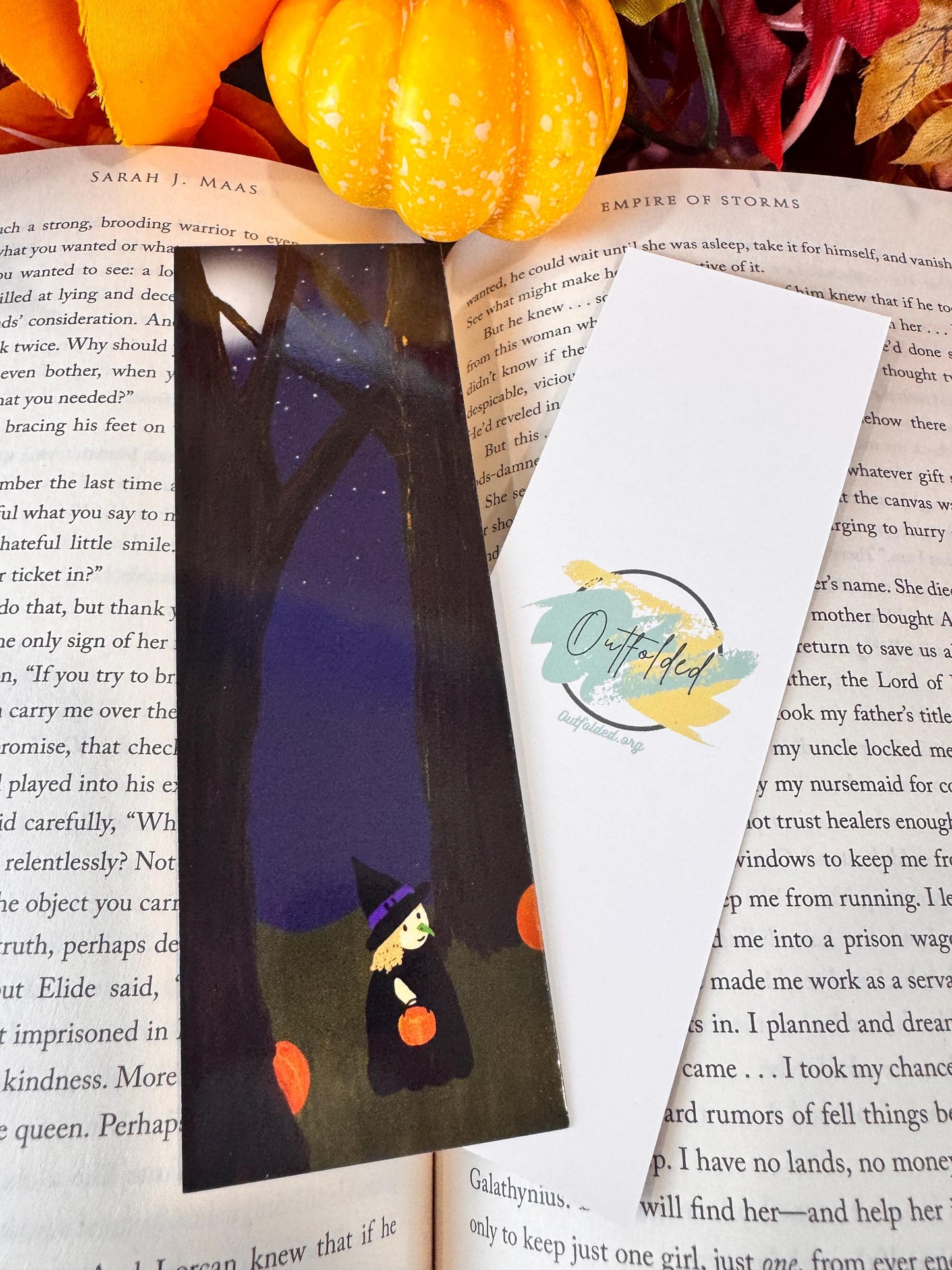 Halloween Bookmark For Readers
