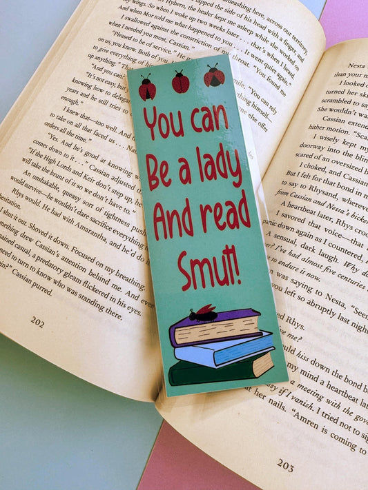 Sassy Bookmark For Ladies, Ladybug Book Accessory For Romance Readers