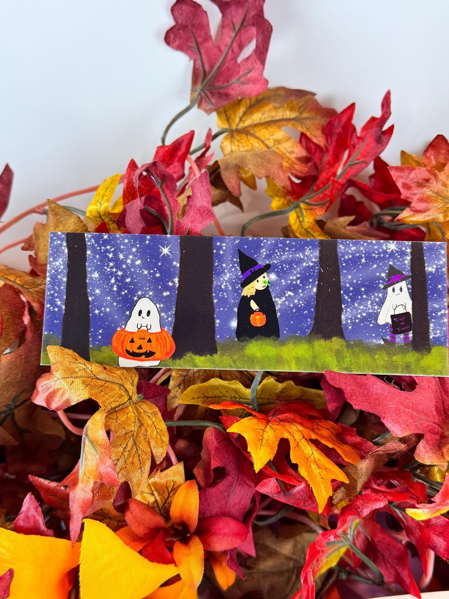 Halloween Bookmark For Readers