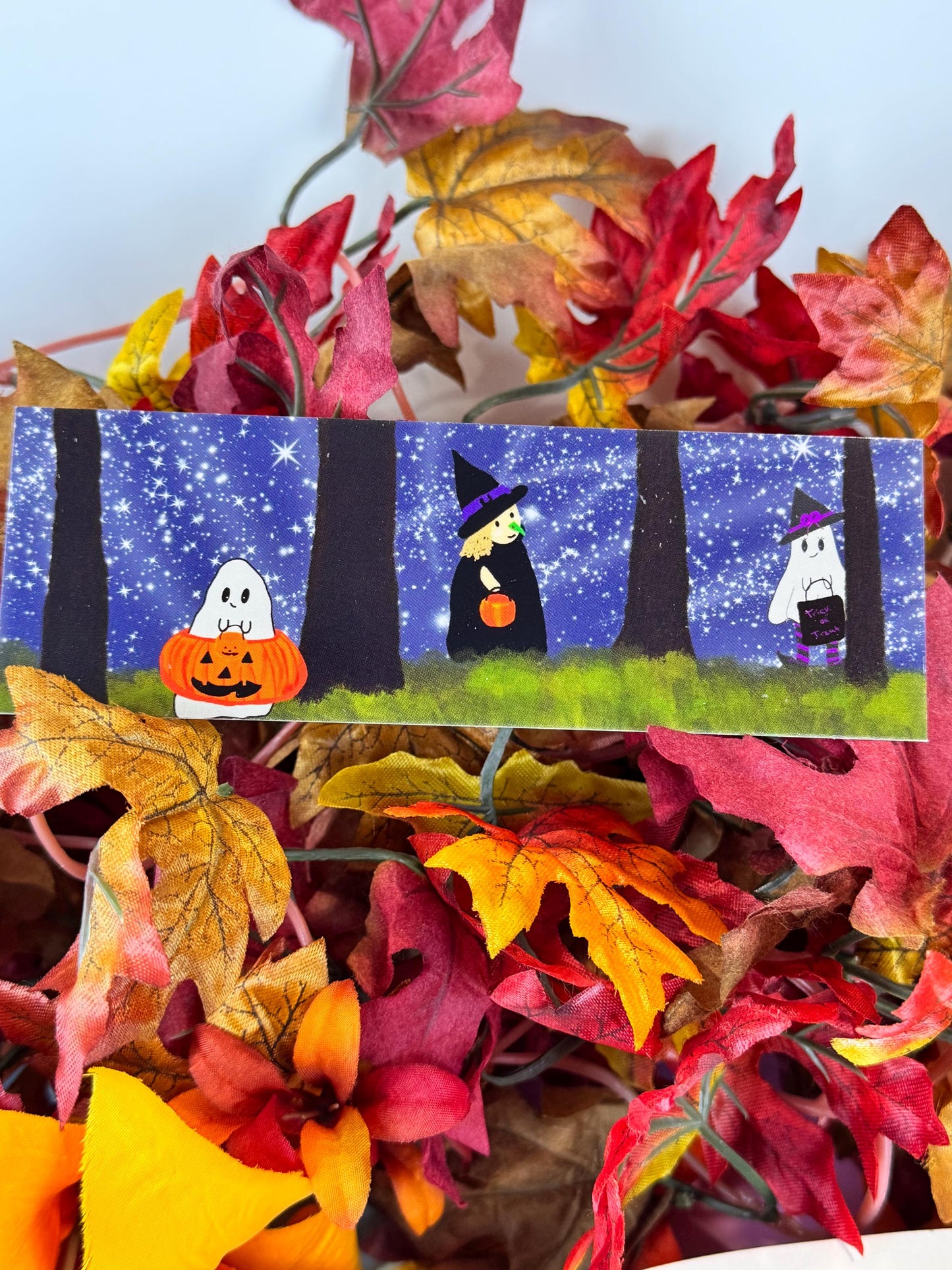 Halloween Bookmark For Readers