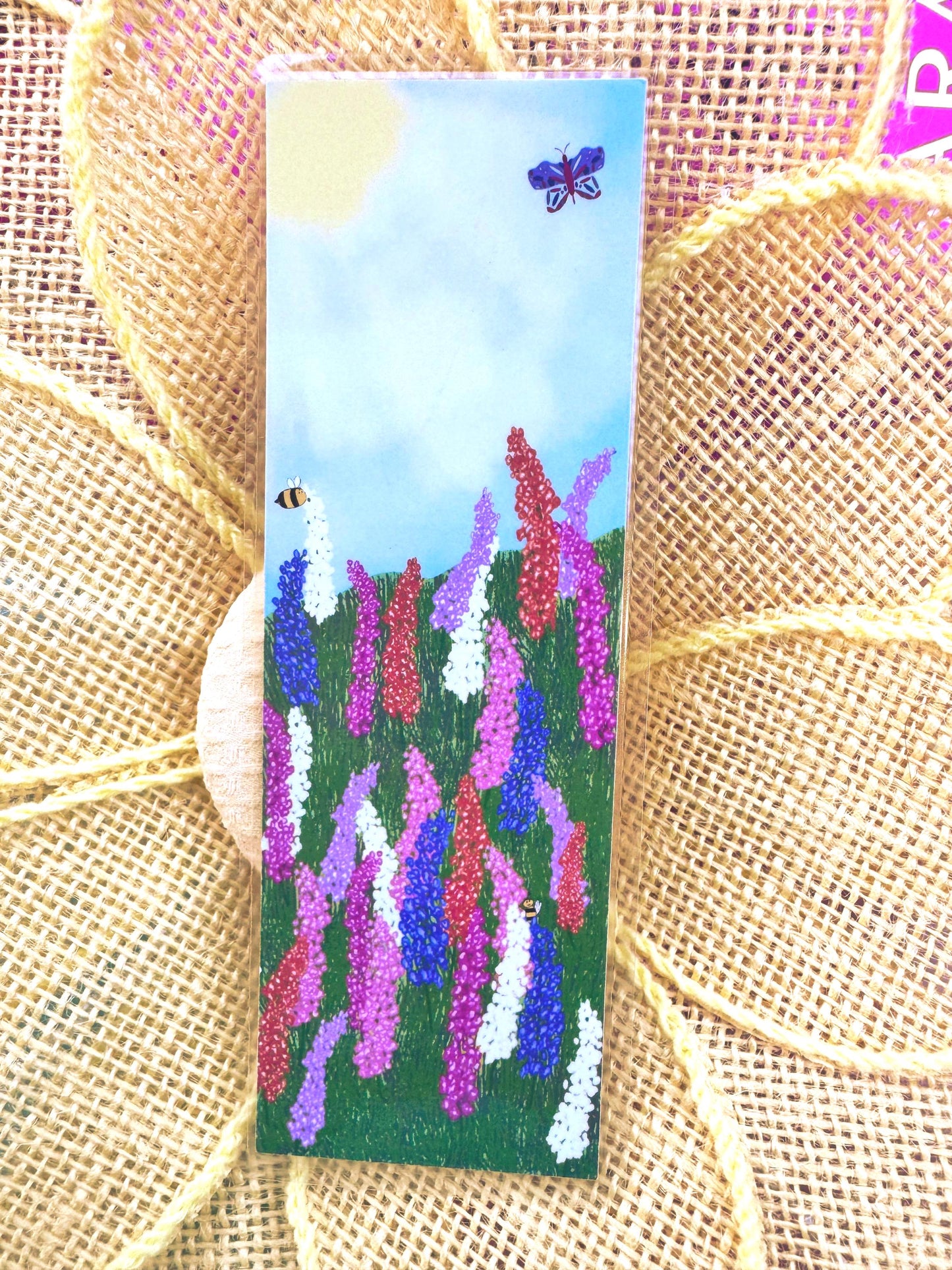 July Monthly Bookmarks, Set of 3 Laminated Bookmarks