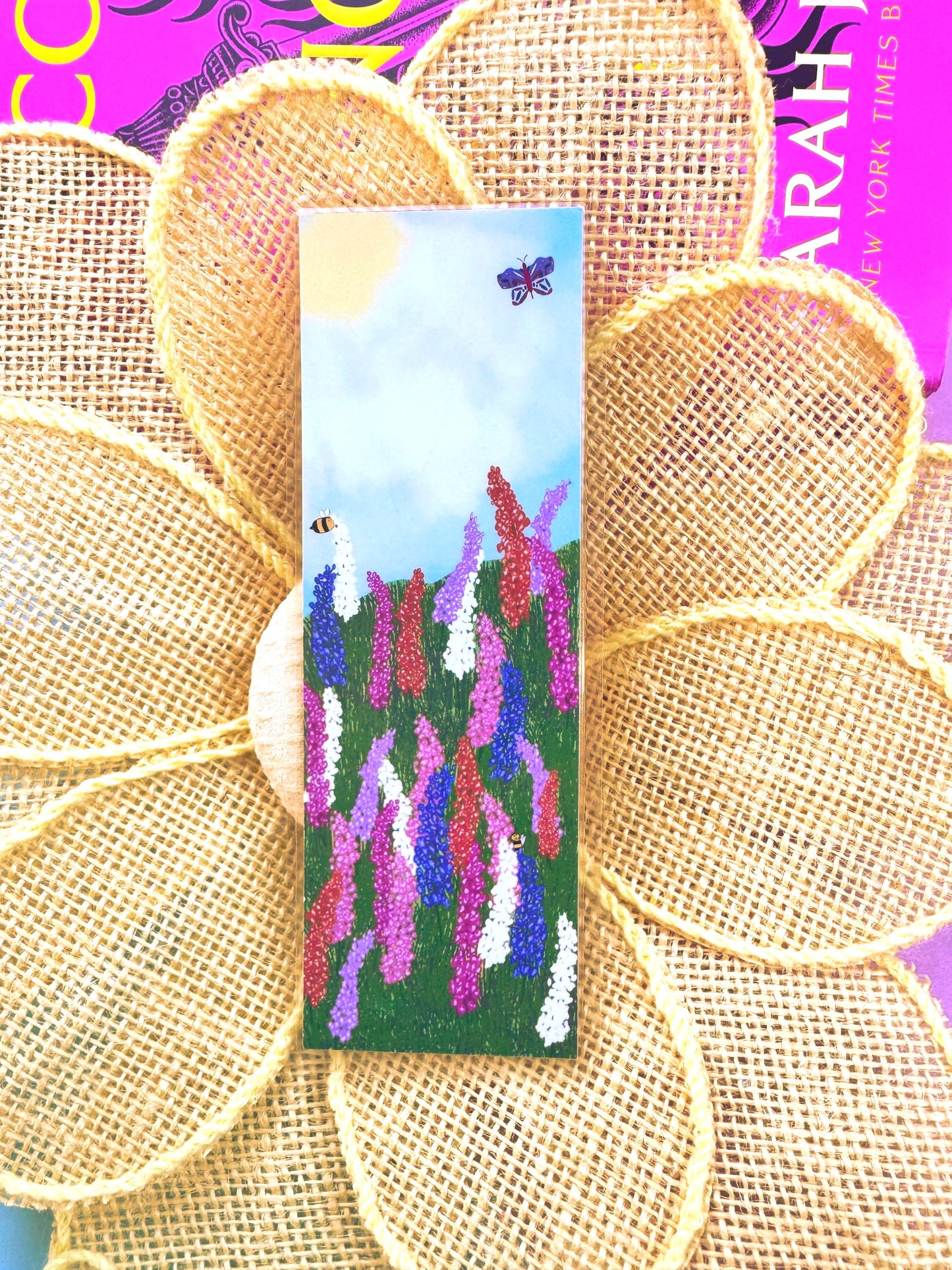 July Monthly Bookmarks, Set of 3 Laminated Bookmarks